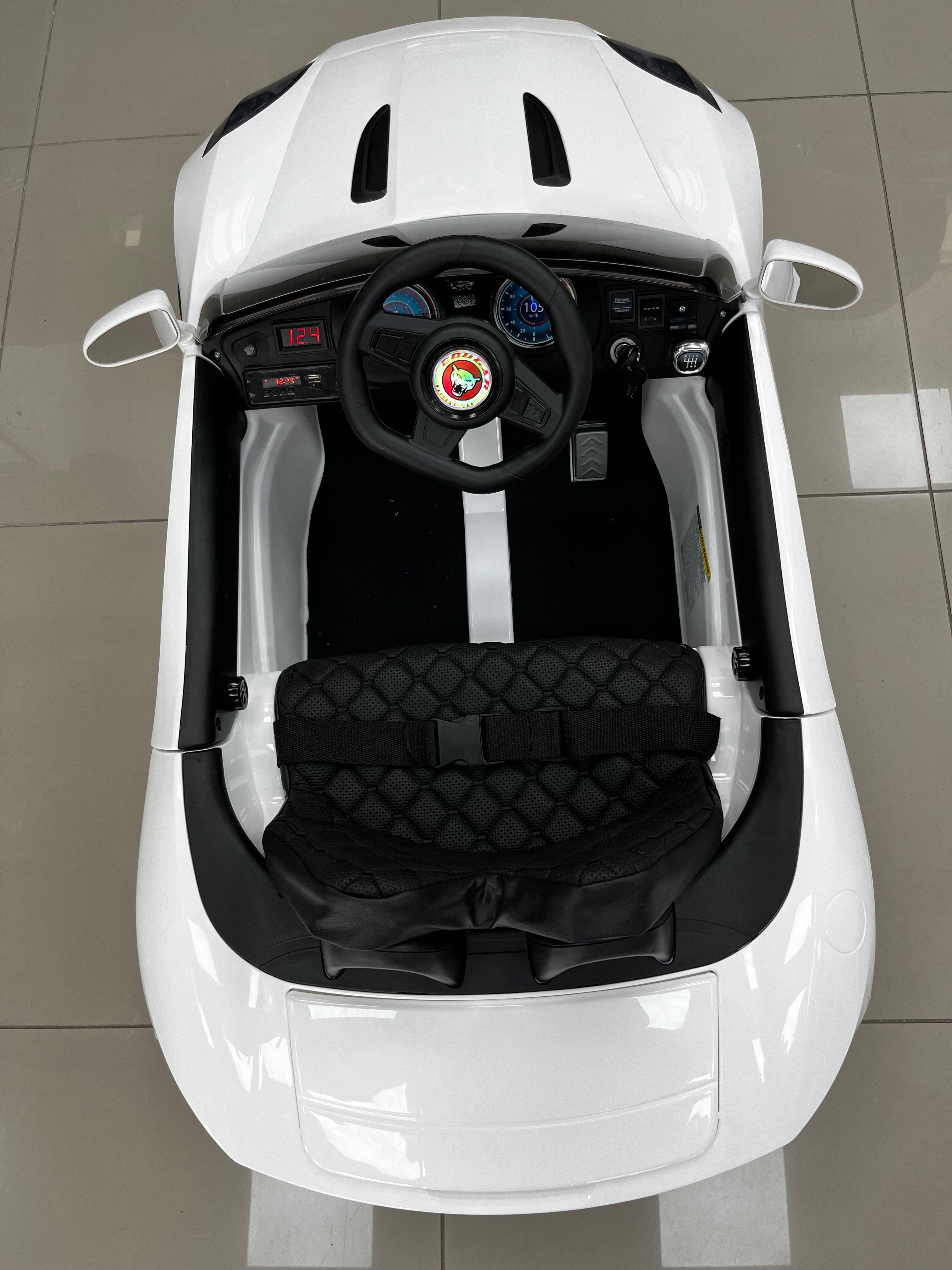 JAGUAR AKÜLÜ ARABA 12W 0-6 YAŞ BEYAZ