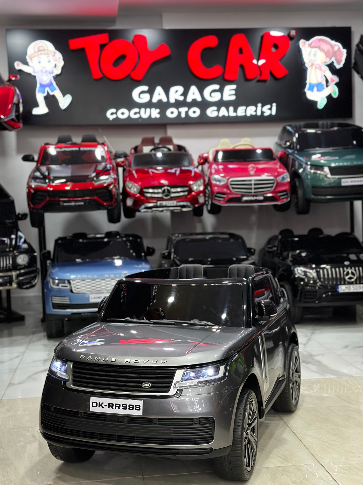 RANGE ROVER EVOQUE  12W 0-6 YAŞ GRİ