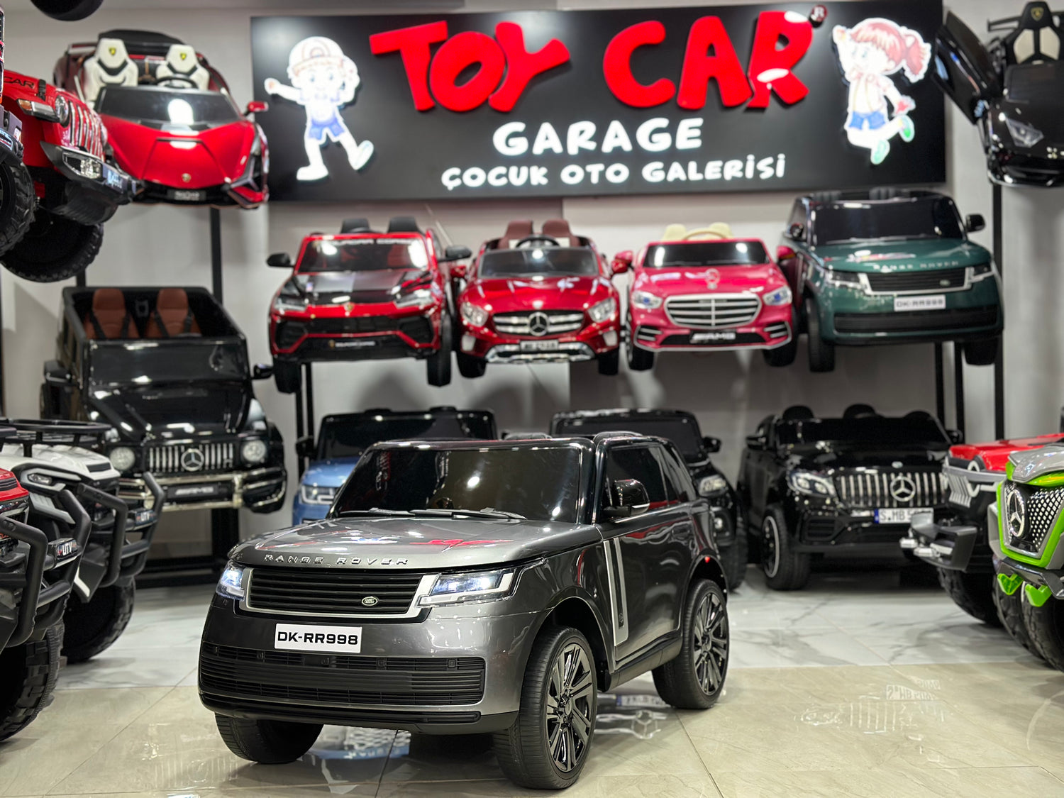 RANGE ROVER EVOQUE  12W 0-6 YAŞ GRİ