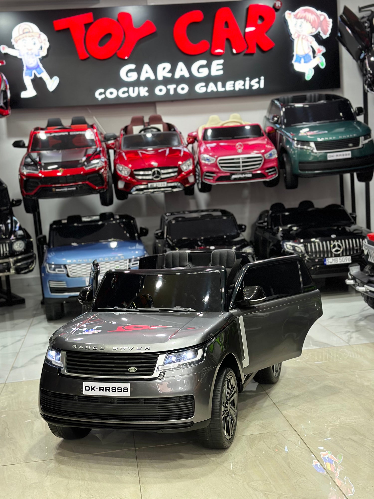RANGE ROVER EVOQUE  12W 0-6 YAŞ GRİ