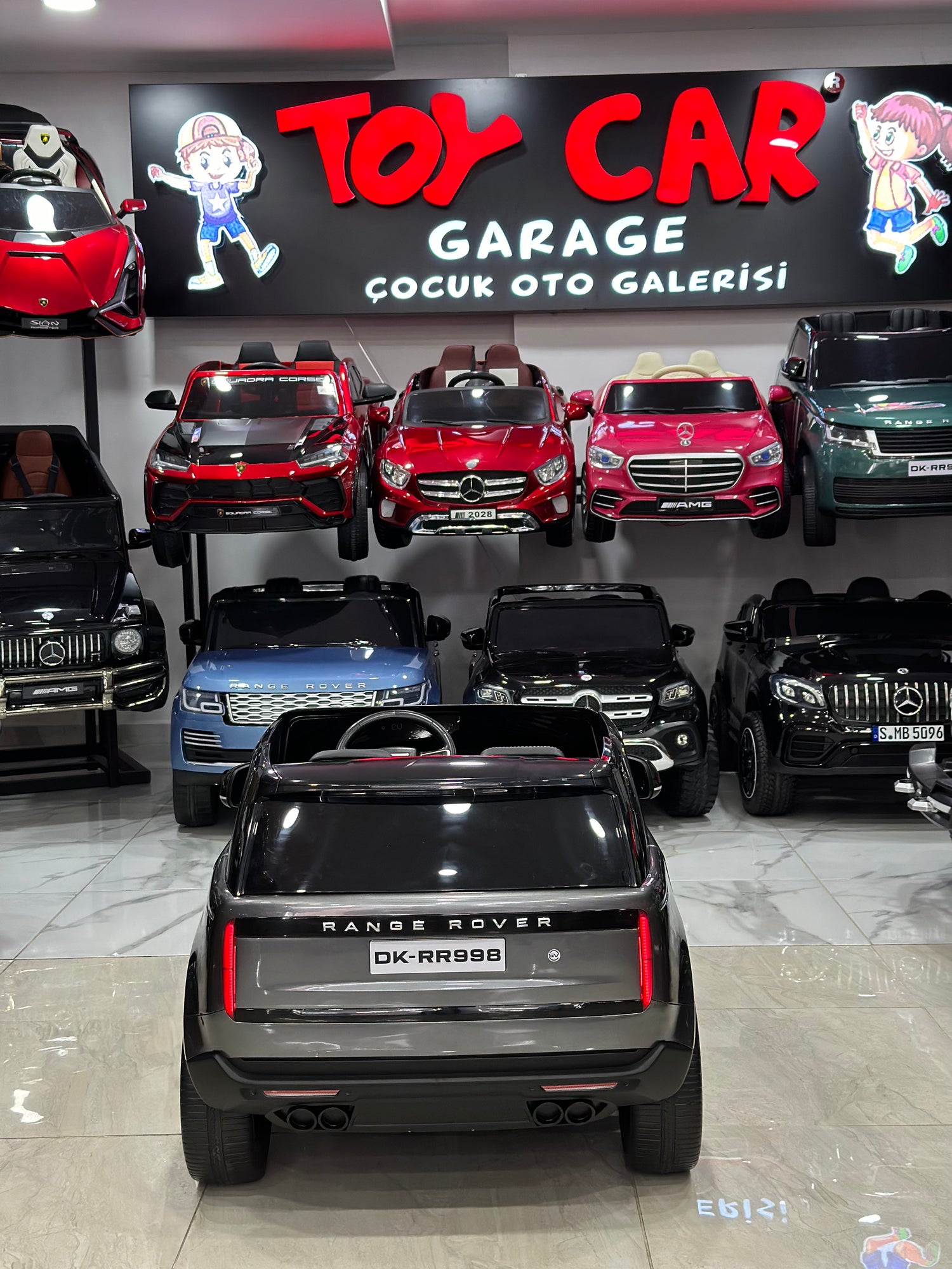 RANGE ROVER EVOQUE  12W 0-6 YAŞ GRİ