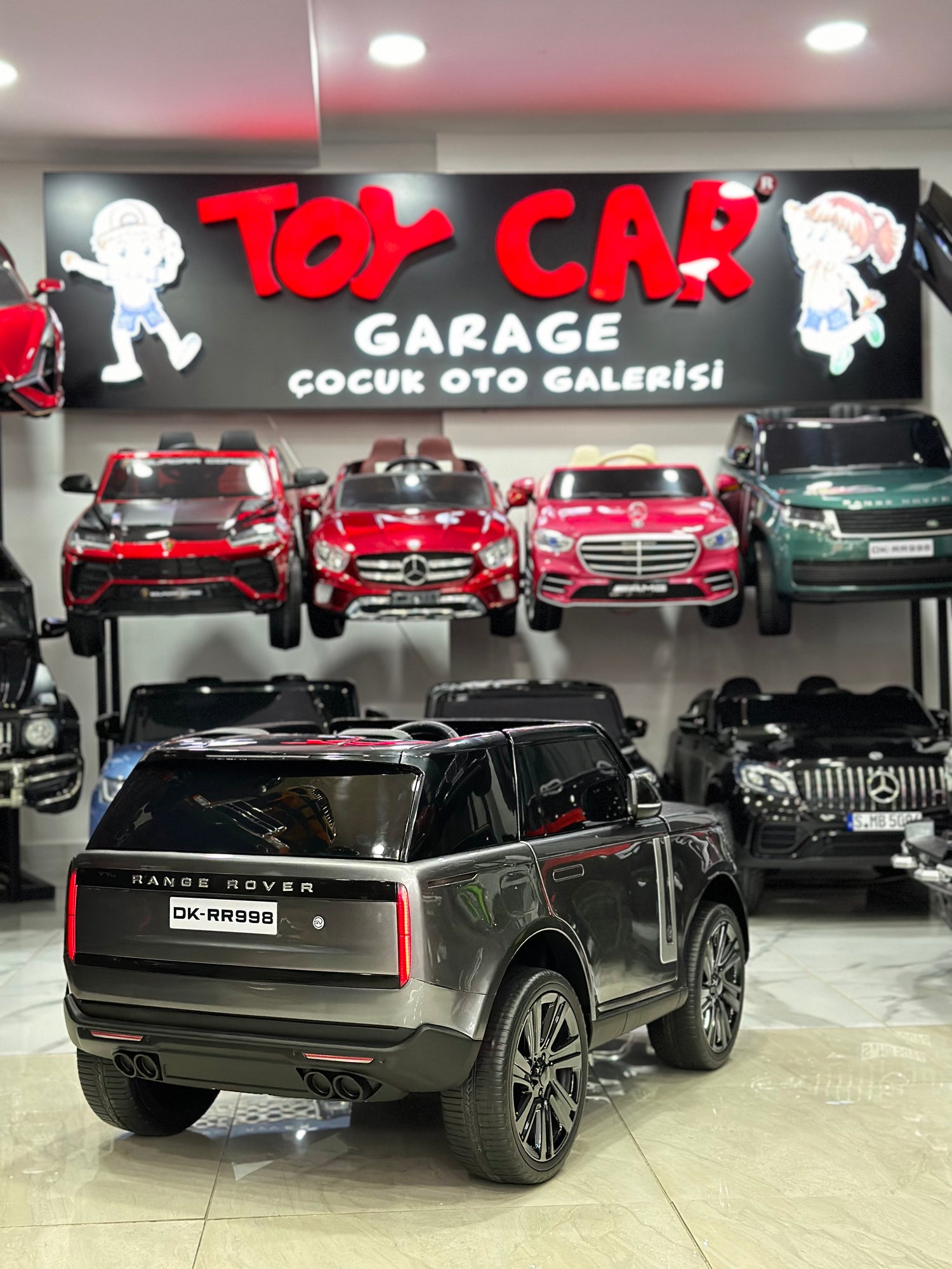 RANGE ROVER EVOQUE  12W 0-6 YAŞ GRİ
