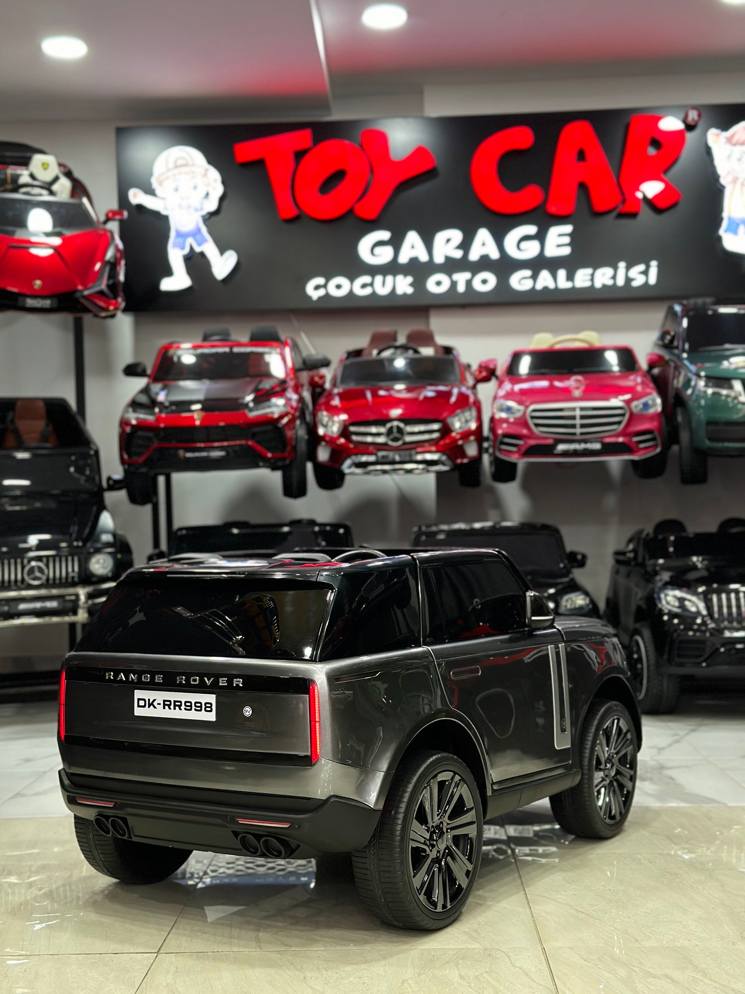 RANGE ROVER EVOQUE  12W 0-6 YAŞ GRİ