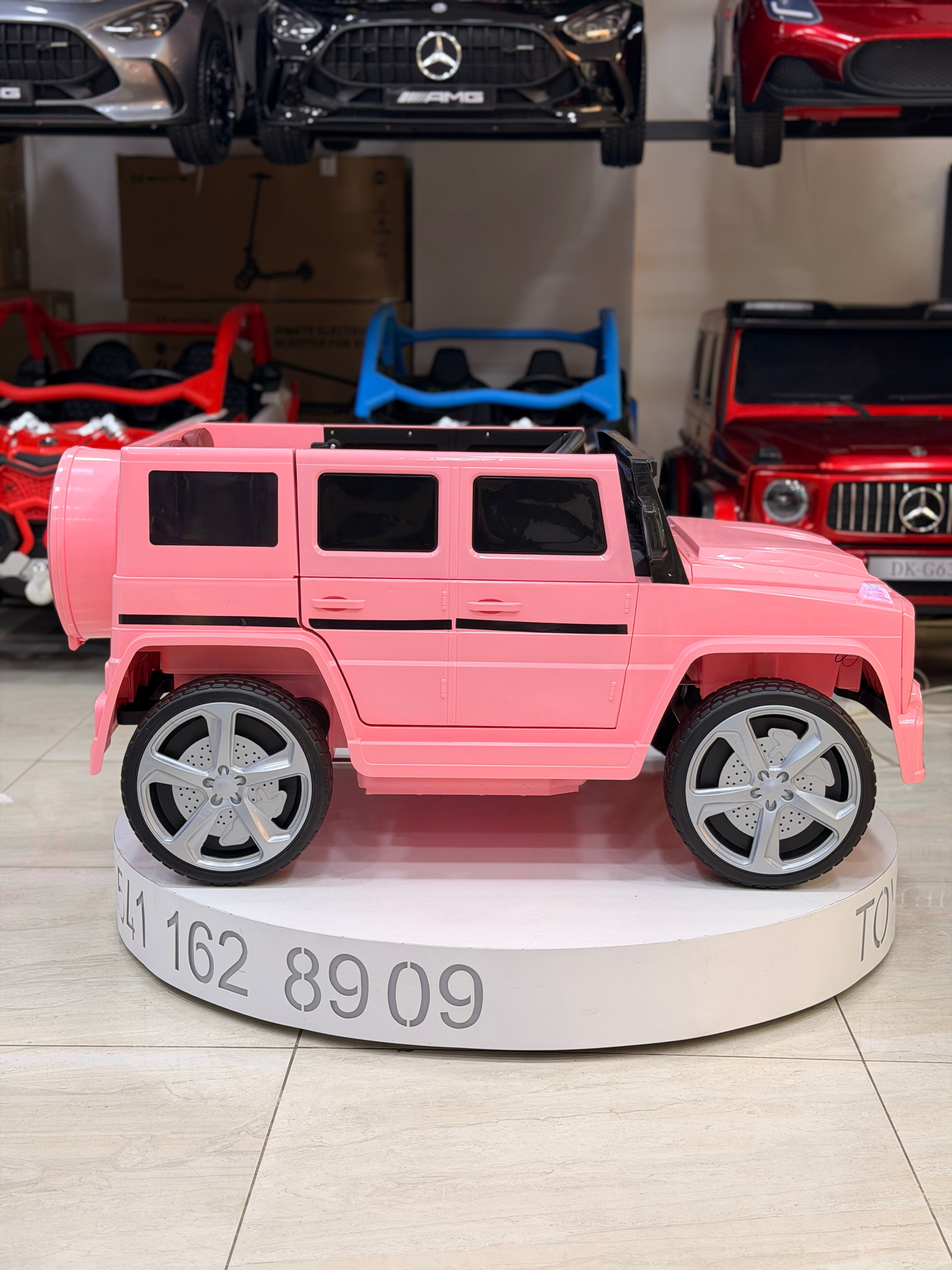 MERCEDES G63 KÜÇÜK BOY PEMBE 12W 0-6 YAŞ