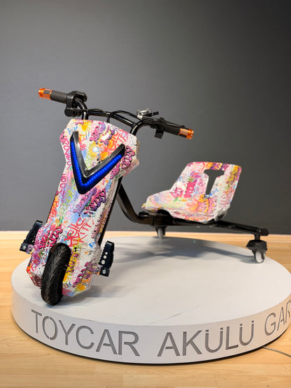 Hoverway 36V 350W Elektrikli Drift Scooter 3 Hızlı 25 Km/H 100 Kg Taşıma Kapasiteli
