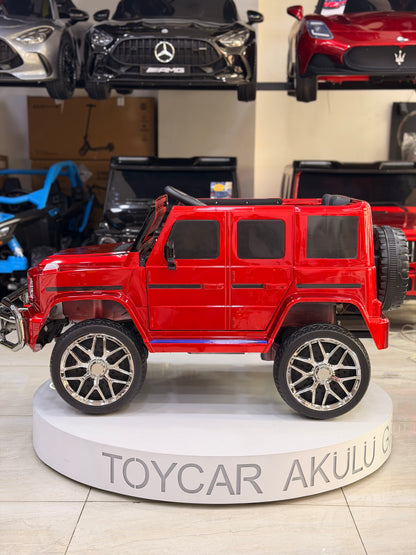 MERCEDES G63 KÜÇÜK BOY 12W 0-6 YAŞ BORDO