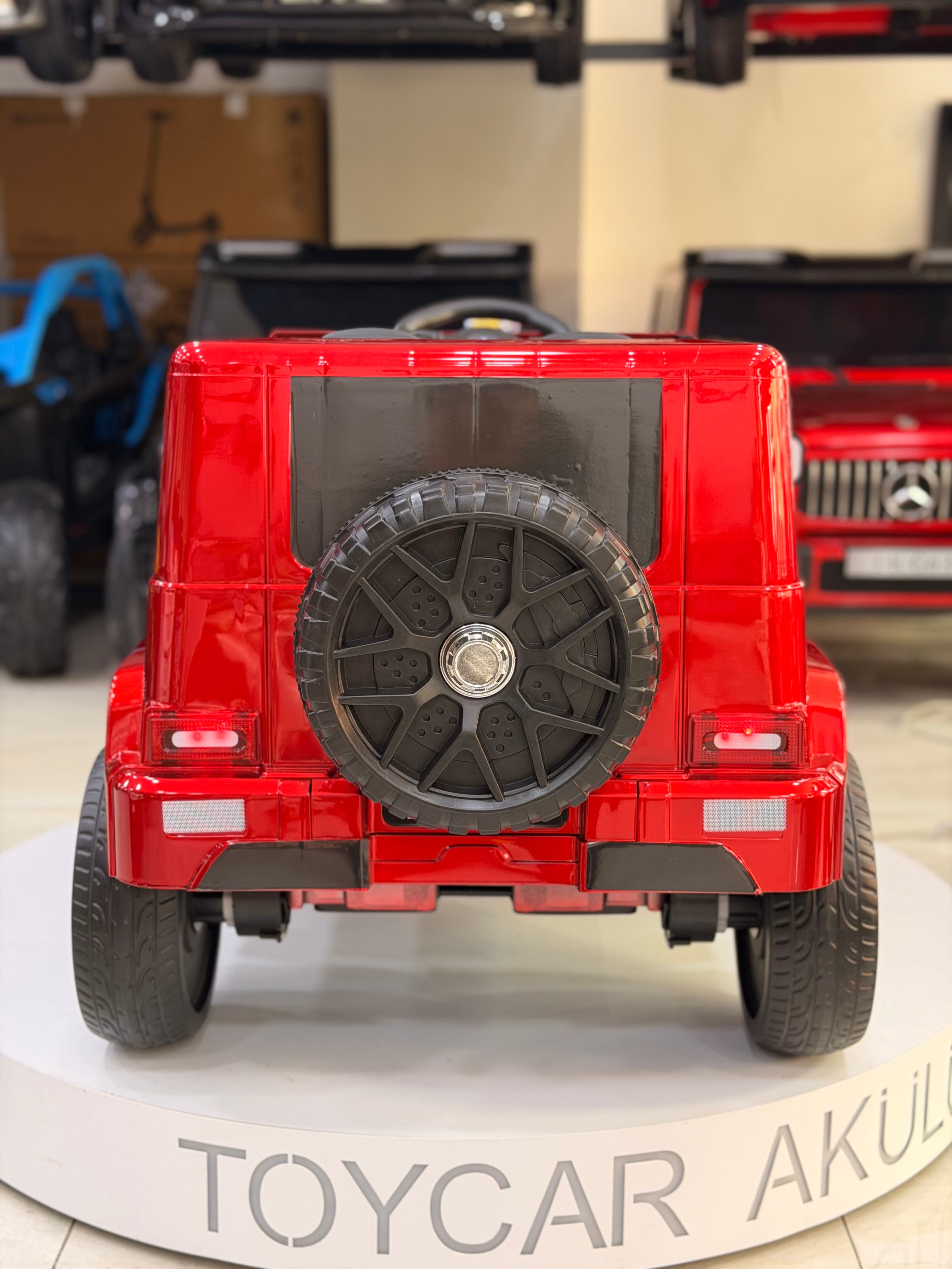 MERCEDES G63 KÜÇÜK BOY 12W 0-6 YAŞ BORDO