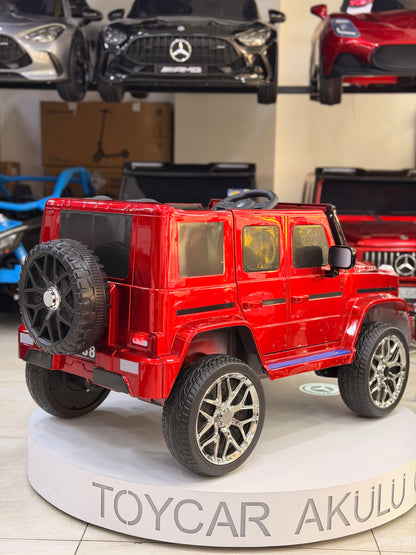 MERCEDES G63 KÜÇÜK BOY 12W 0-6 YAŞ BORDO