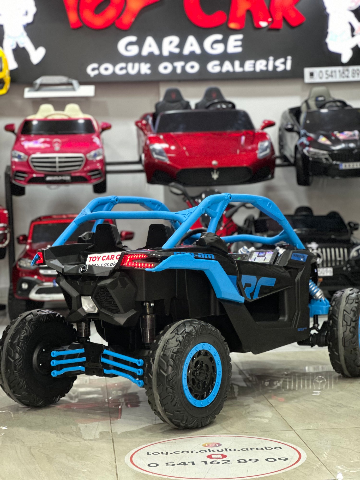 CAN-AM AKÜLÜ UTV 24W 4*4 MAVİ