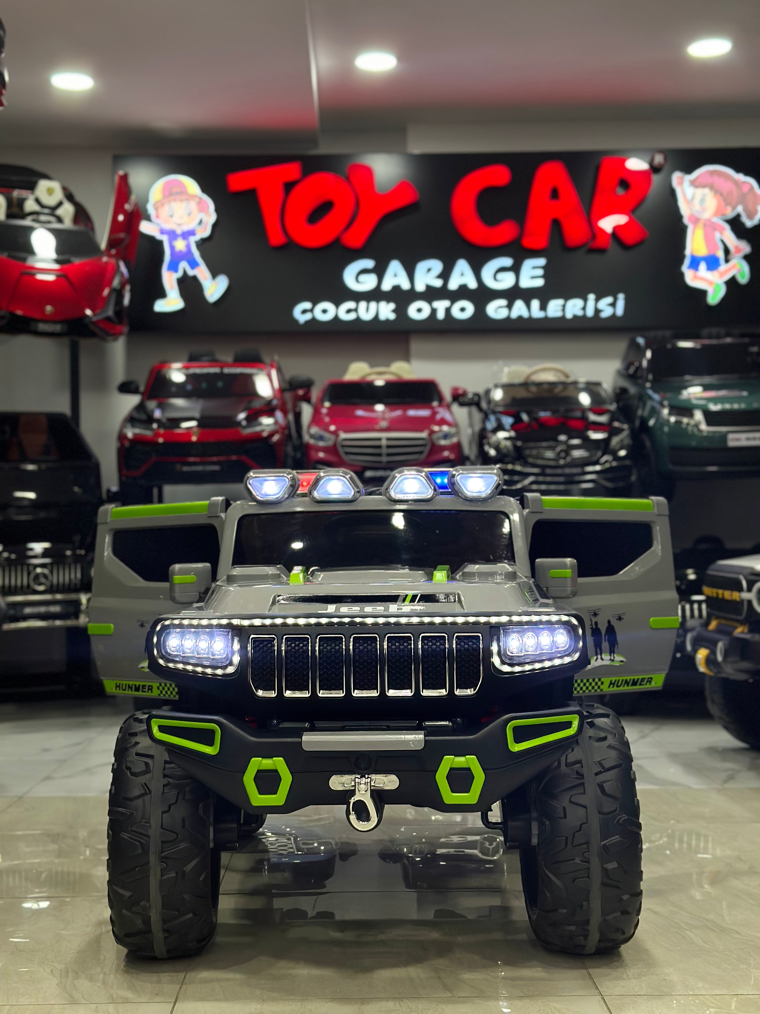 DEV JEEP 24W 4*4 GRİ