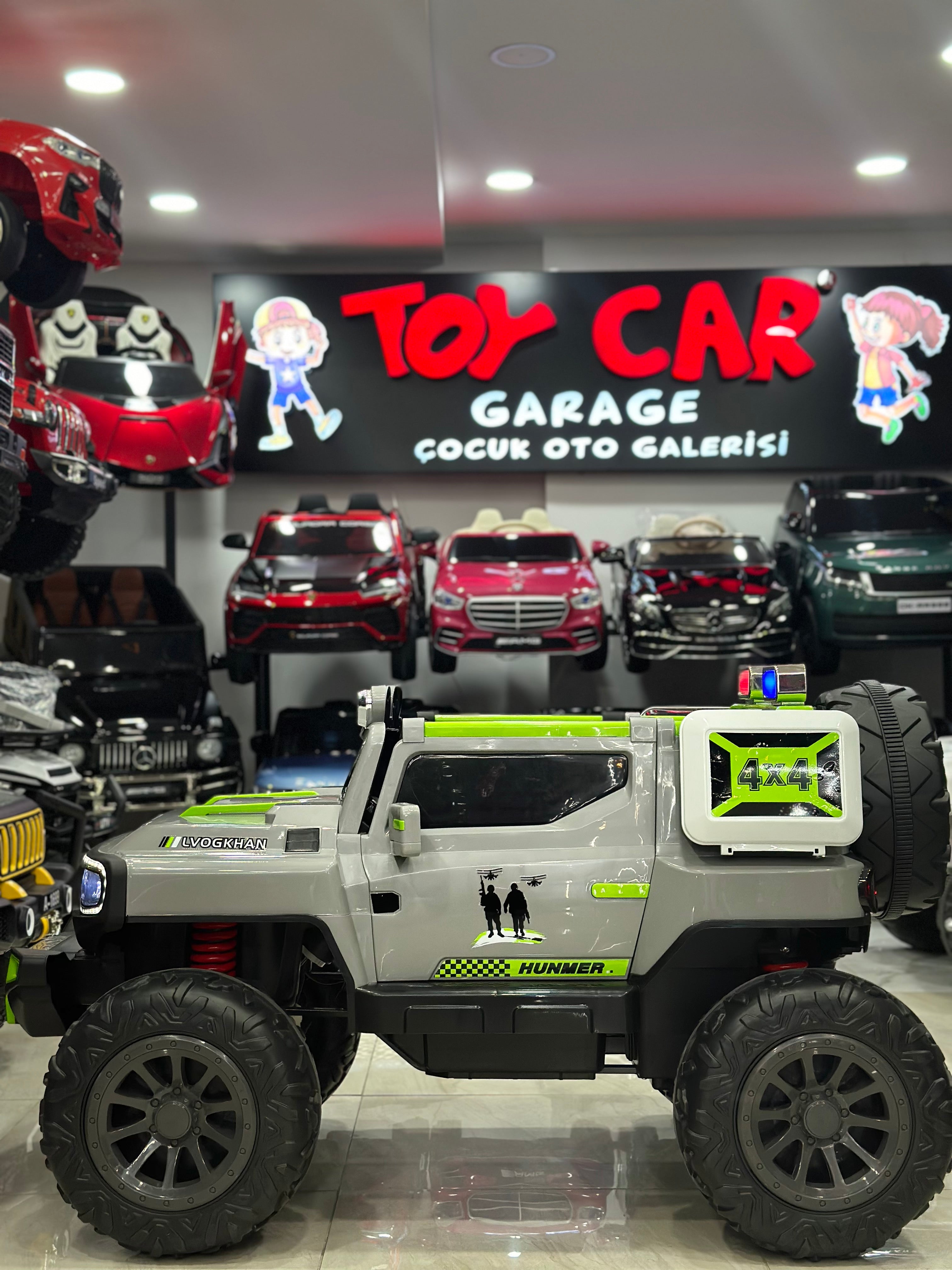 DEV JEEP 24W 4*4 GRİ