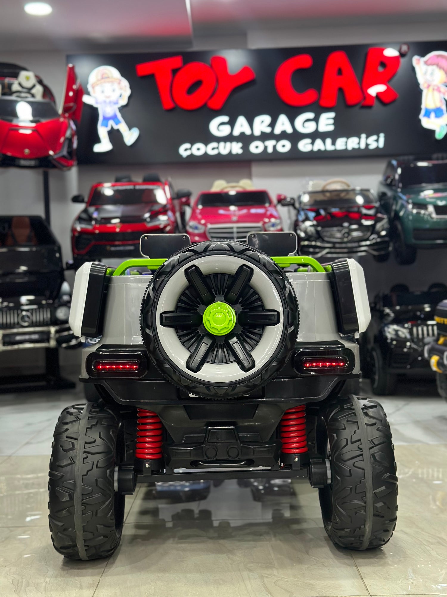 DEV JEEP 24W 4*4 GRİ