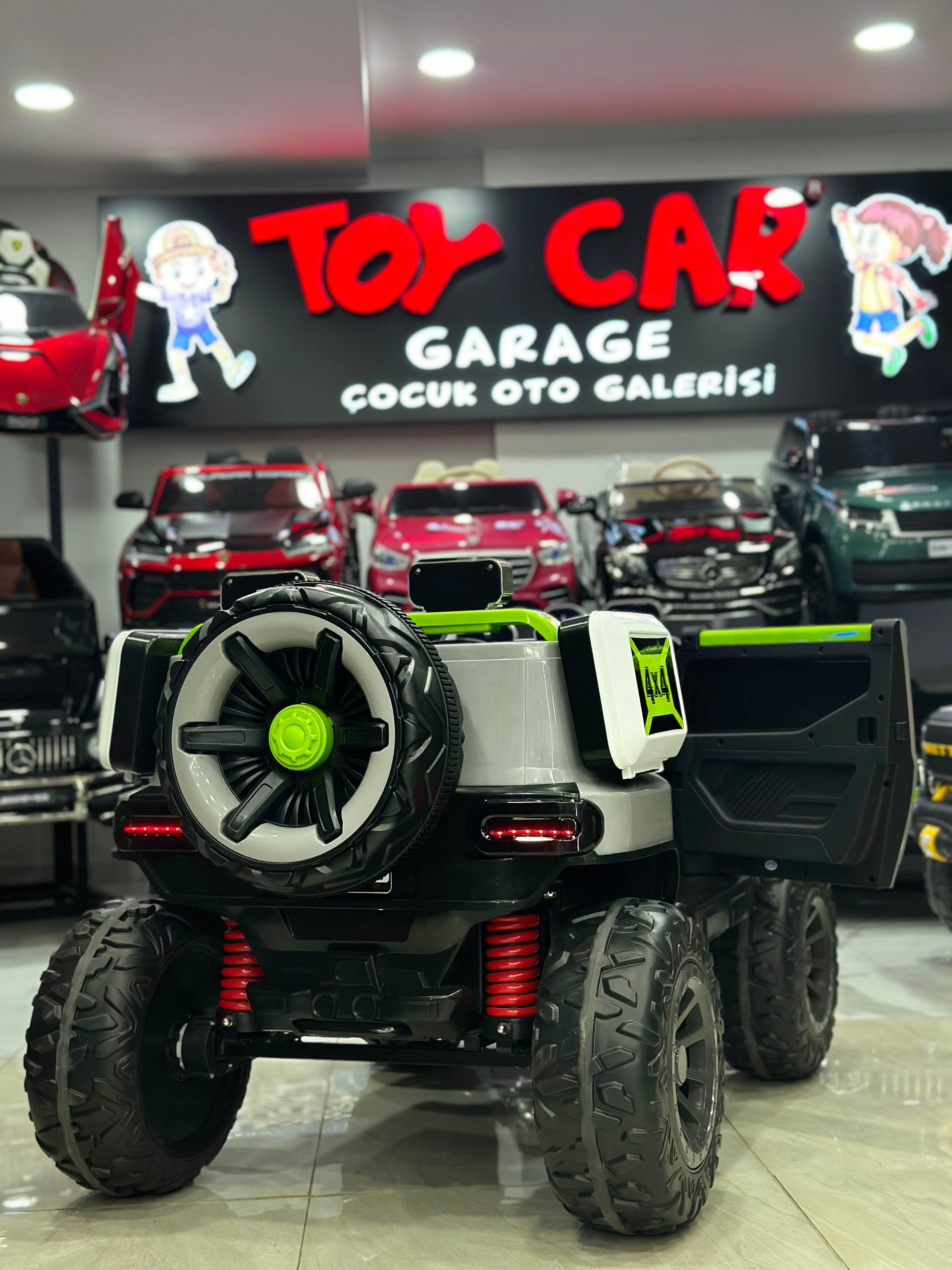 DEV JEEP 24W 4*4 GRİ