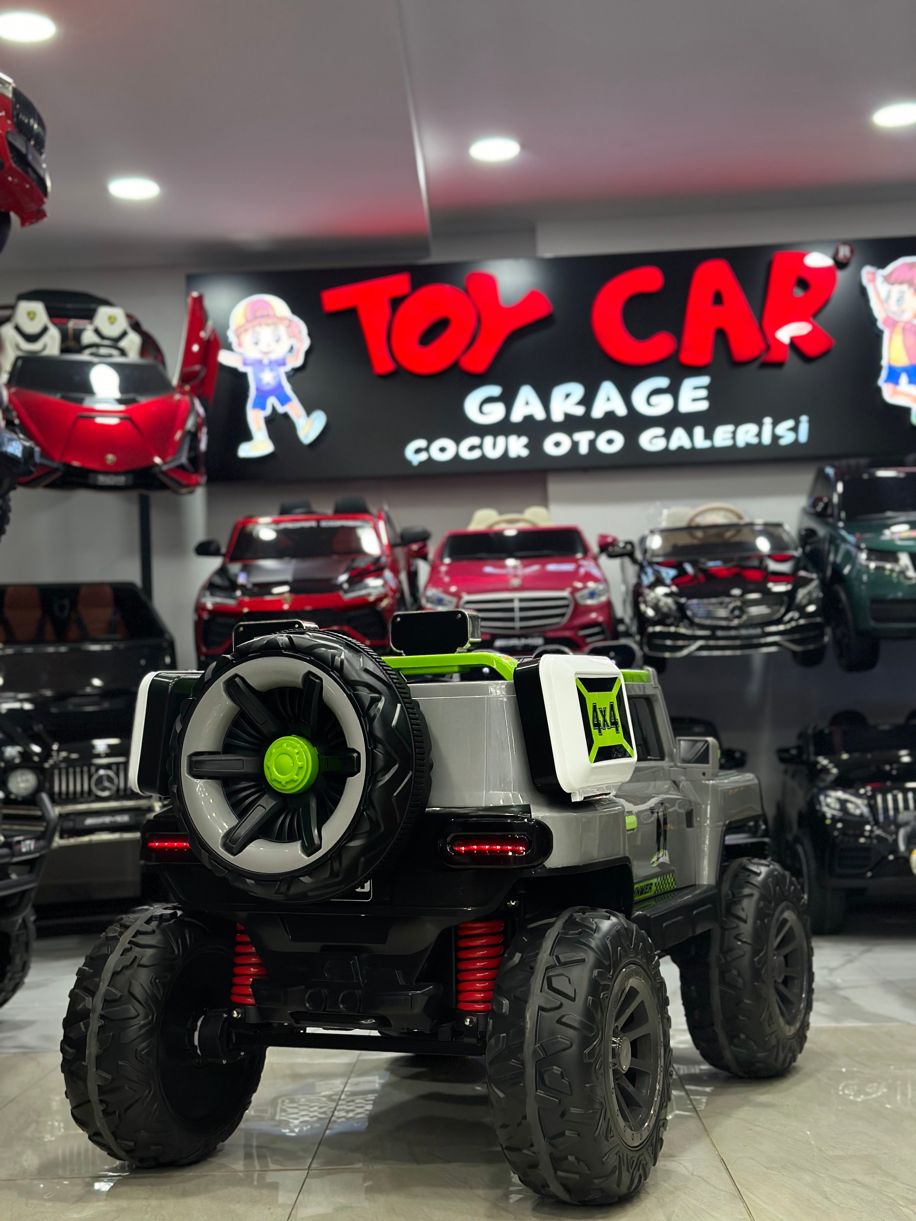 DEV JEEP 24W 4*4 GRİ
