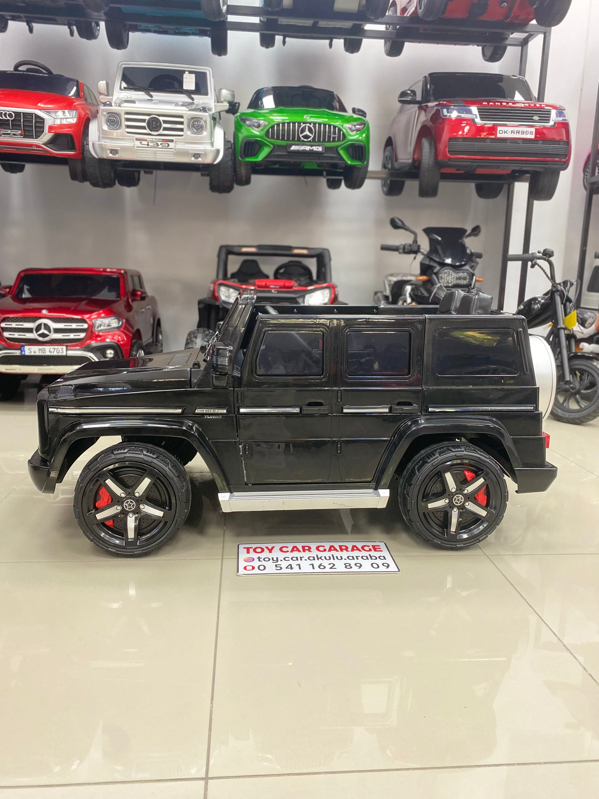 BRABUS AKÜLÜ ARABA 12W 0-6 YAŞ SİYAH