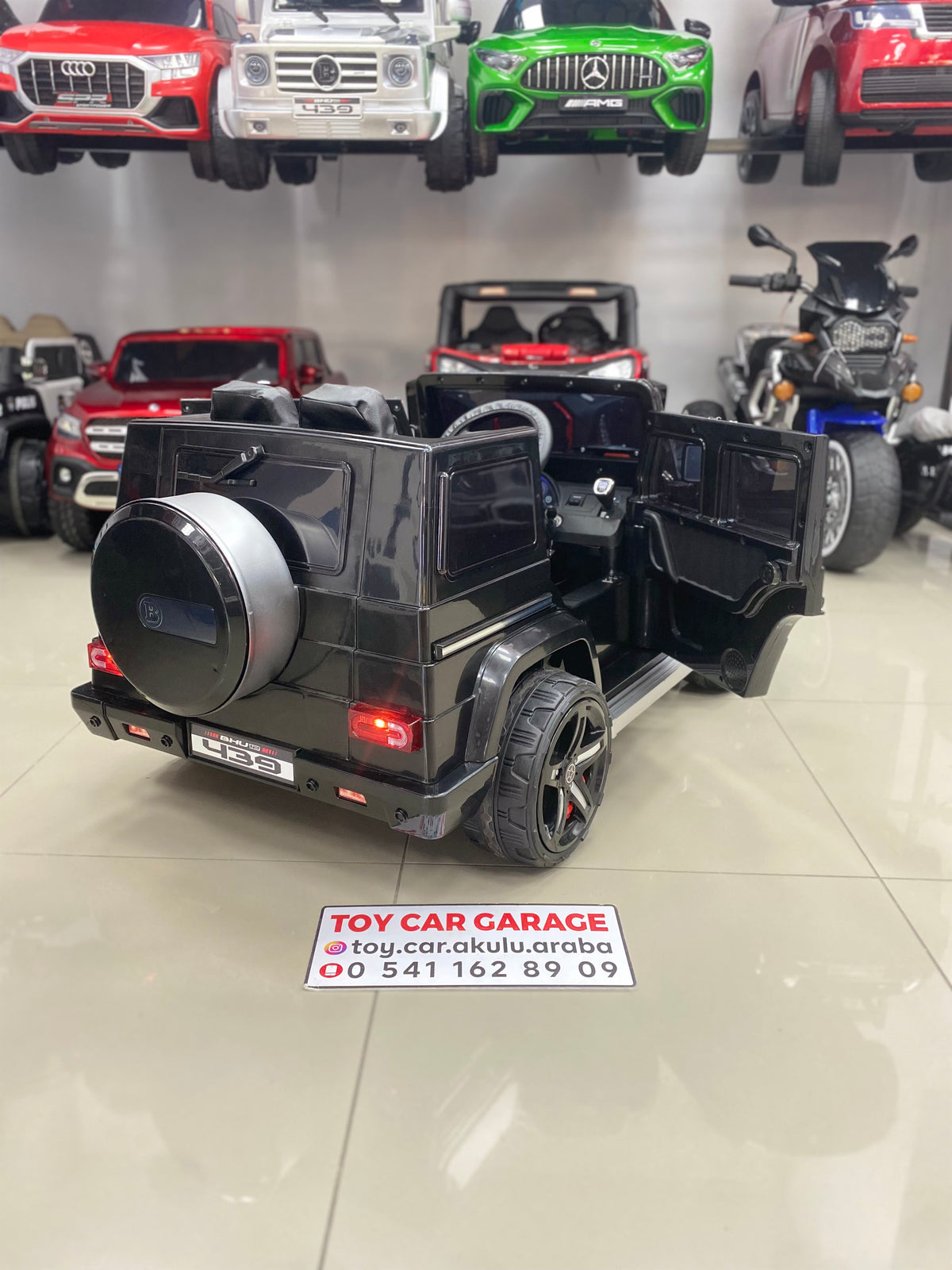 BRABUS AKÜLÜ ARABA 12W 0-6 YAŞ SİYAH