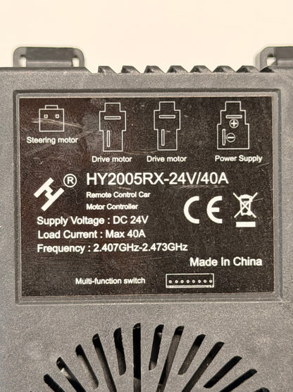 24 VOLT AKÜLÜ ARABA ANAKART HY2005RX-24V/40A