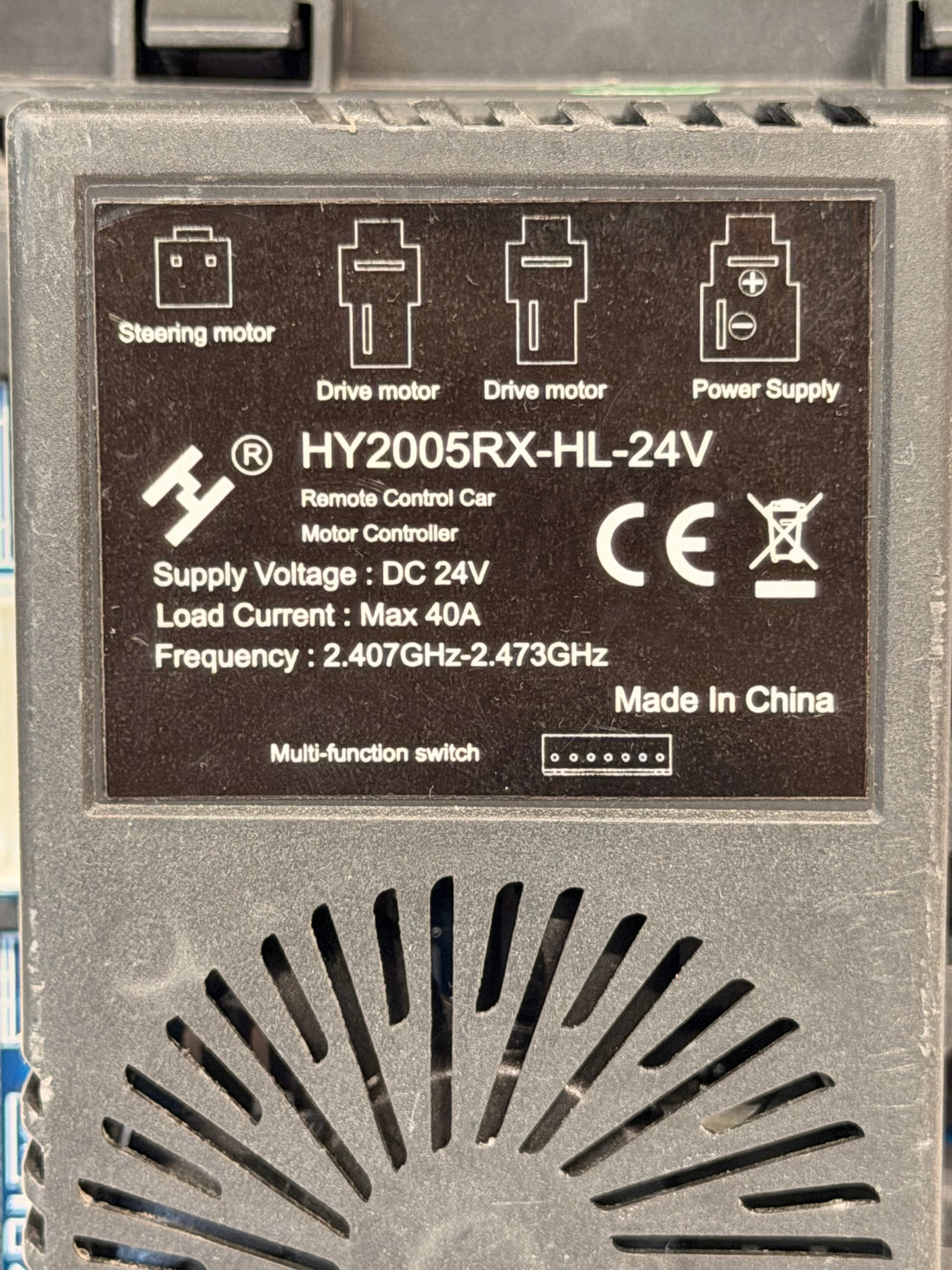 AKÜLÜ ARABA ANAKART KONTROL PANELİ HY2005RX-HL-24VOLT