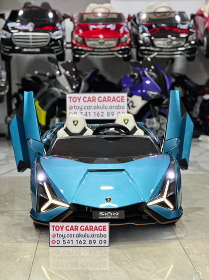 LAMBORGHİNİ SİAN DRİFT ARABASI 24W MAVİ