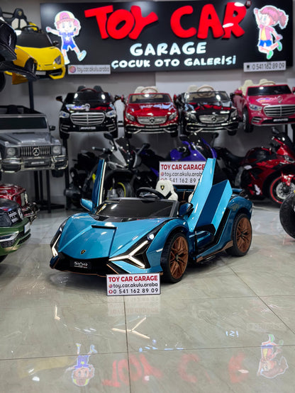 LAMBORGHİNİ SİAN DRİFT ARABASI 24W MAVİ