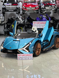 LAMBORGHİNİ SİAN DRİFT ARABASI 24W MAVİ