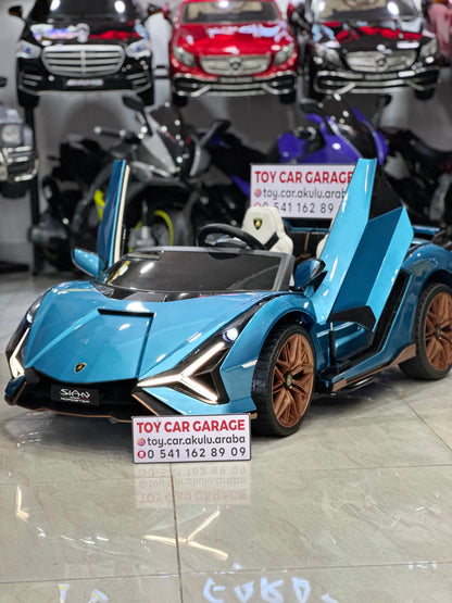 LAMBORGHİNİ SİAN DRİFT ARABASI 24W MAVİ