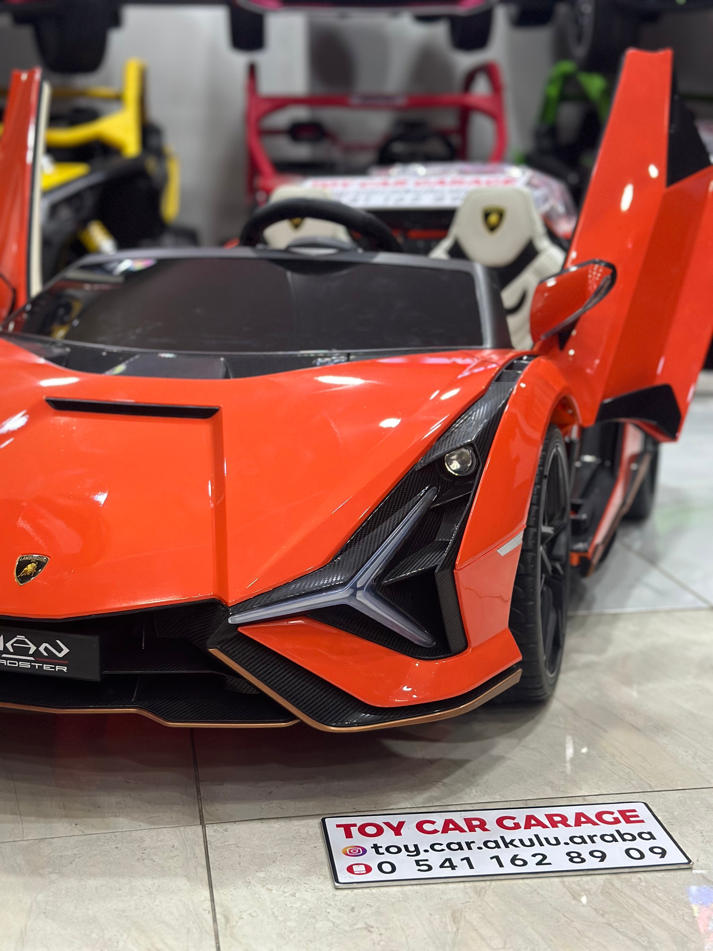 LAMBORGHİNİ SİAN DRİFT ARABASI 24W TURUNCU