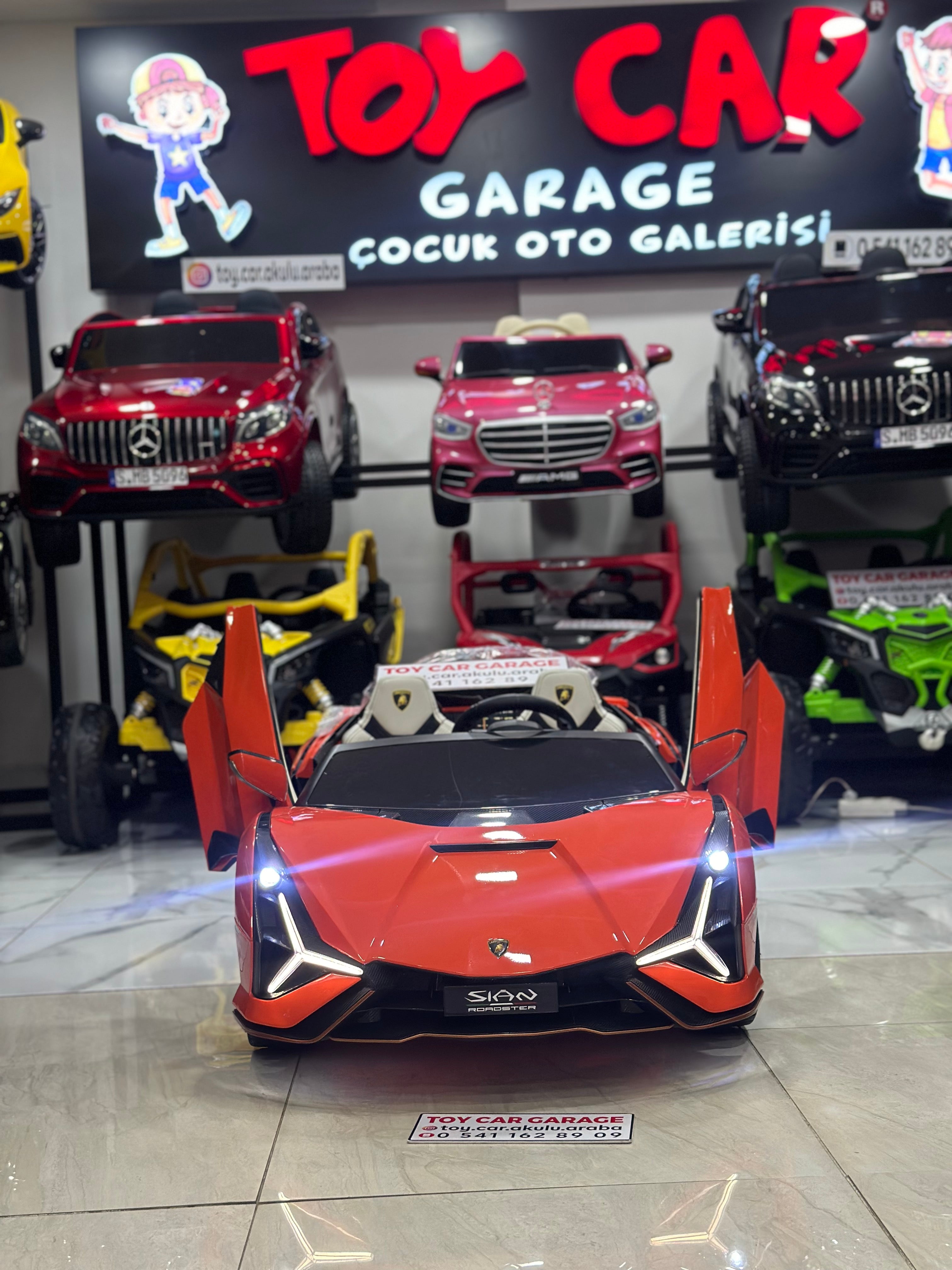 LAMBORGHİNİ SİAN DRİFT ARABASI 24W TURUNCU