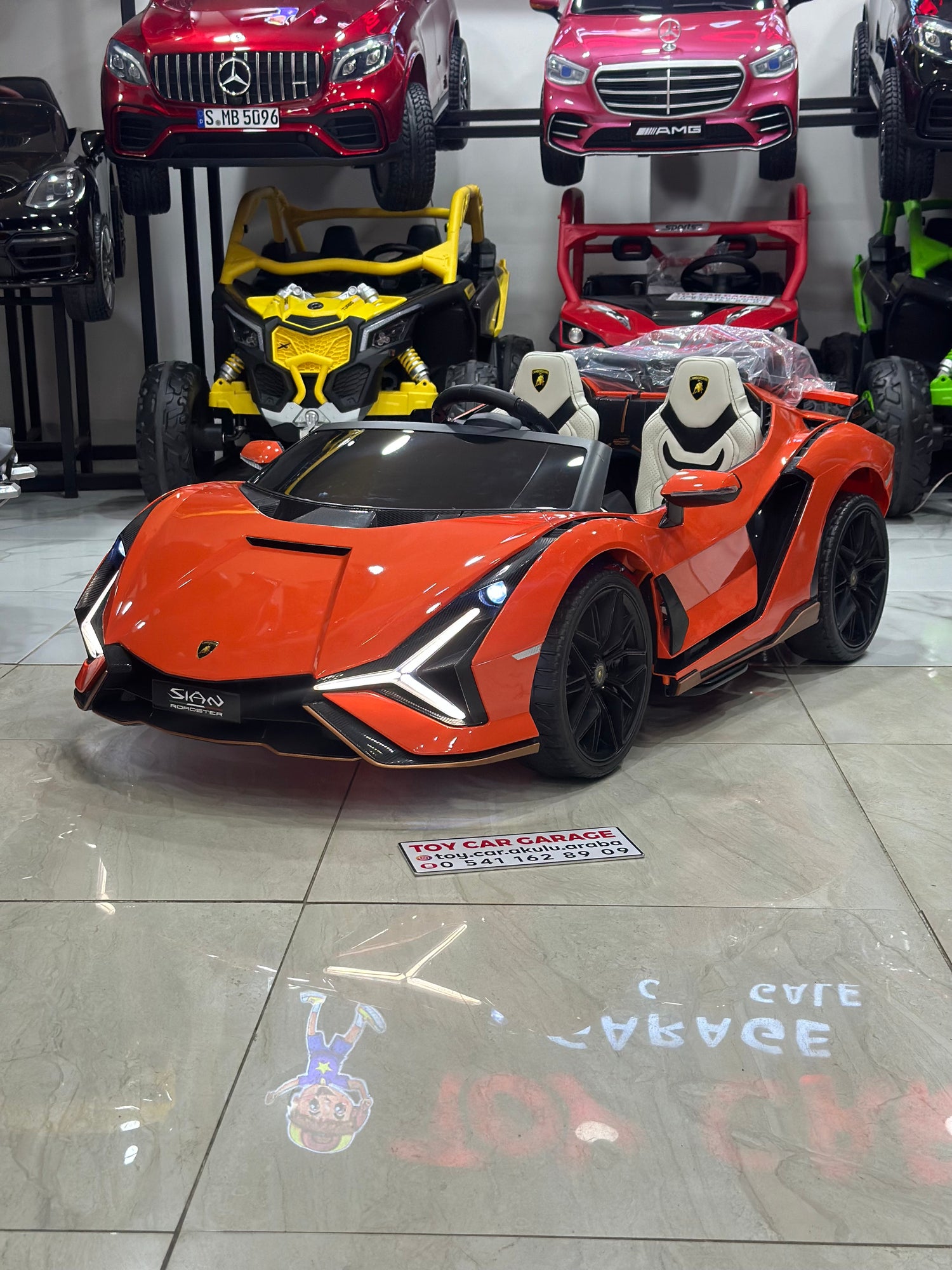LAMBORGHİNİ SİAN DRİFT ARABASI 24W TURUNCU