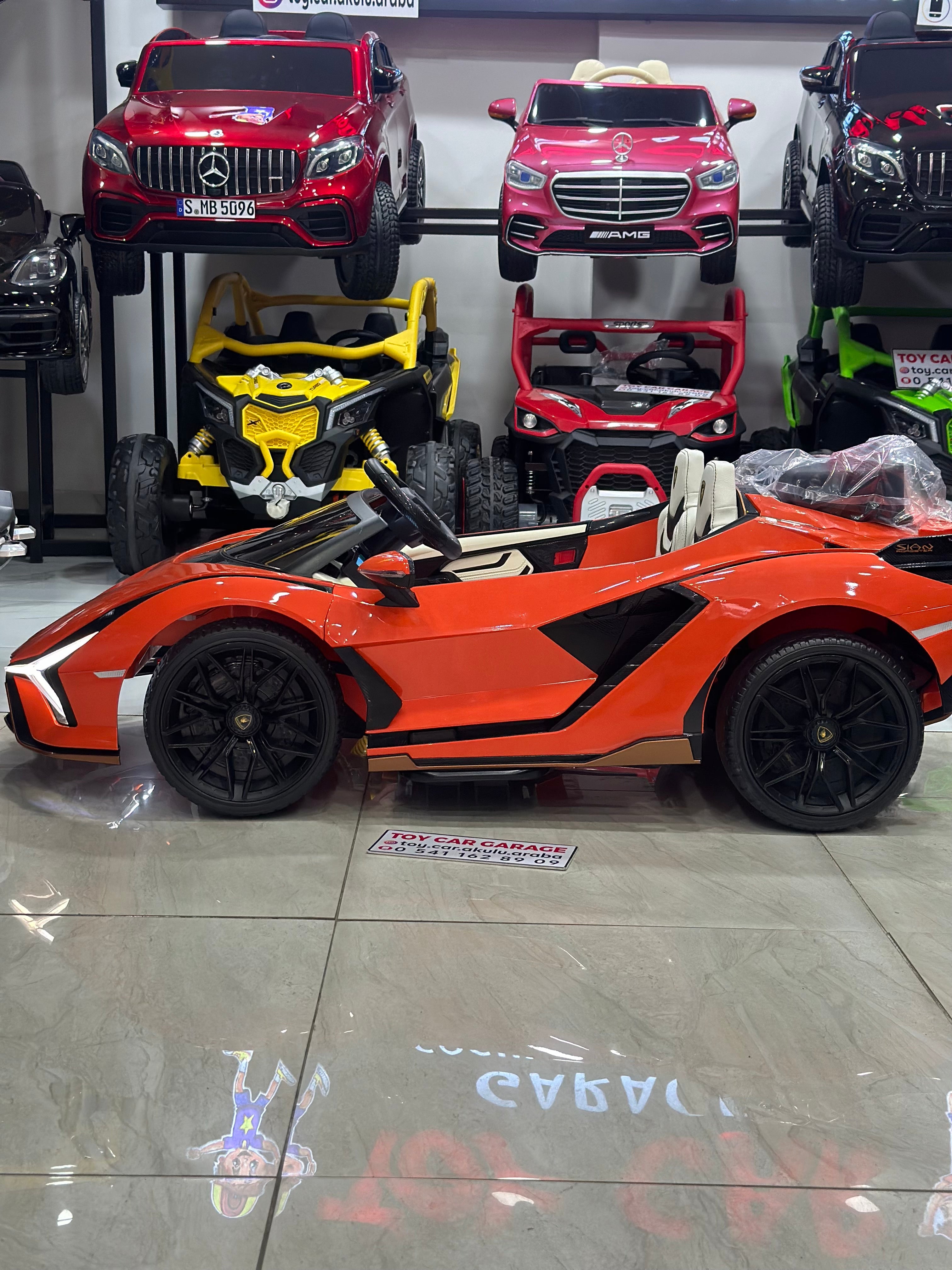 LAMBORGHİNİ SİAN DRİFT ARABASI 24W TURUNCU