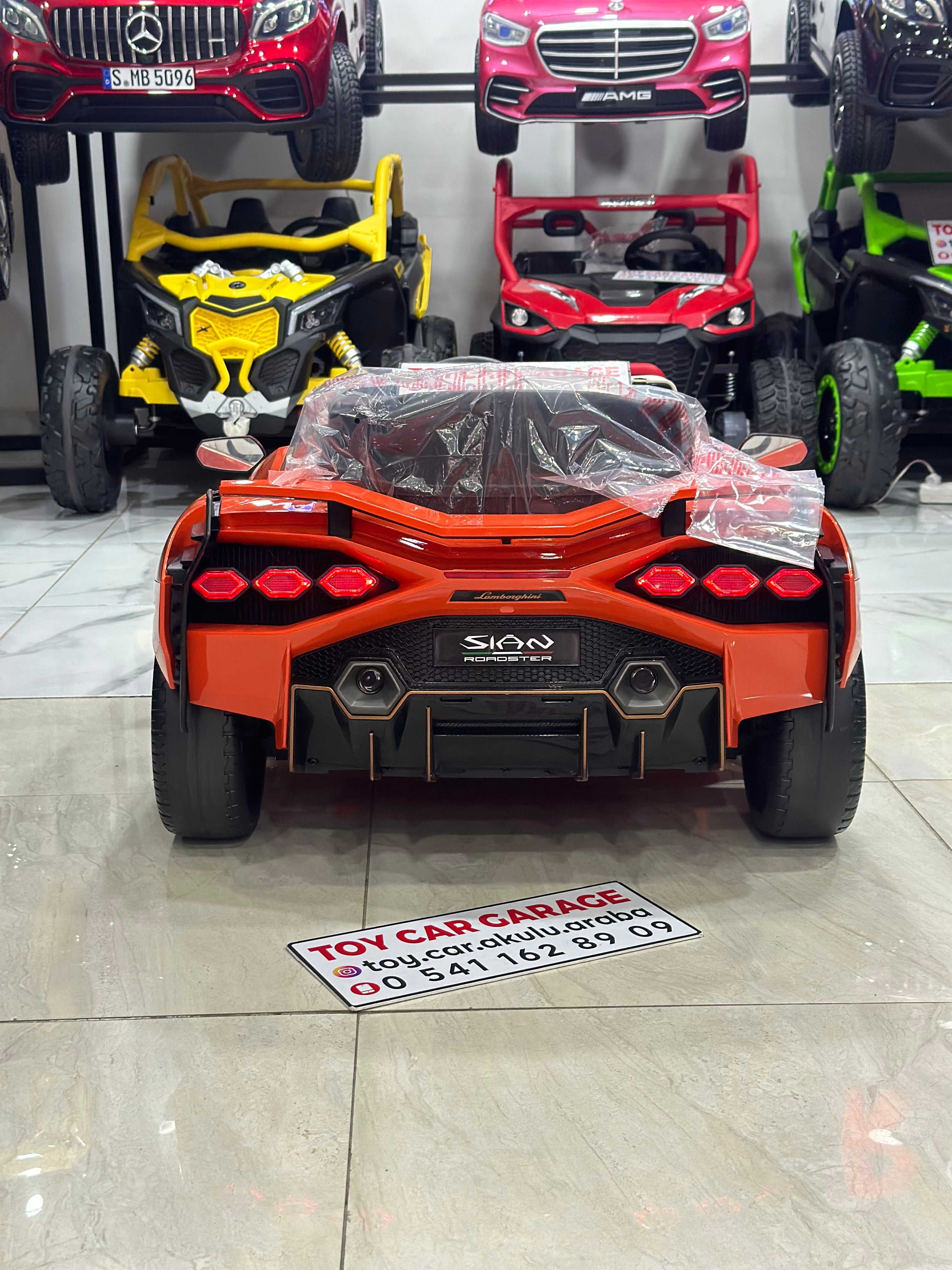 LAMBORGHİNİ SİAN DRİFT ARABASI 24W TURUNCU