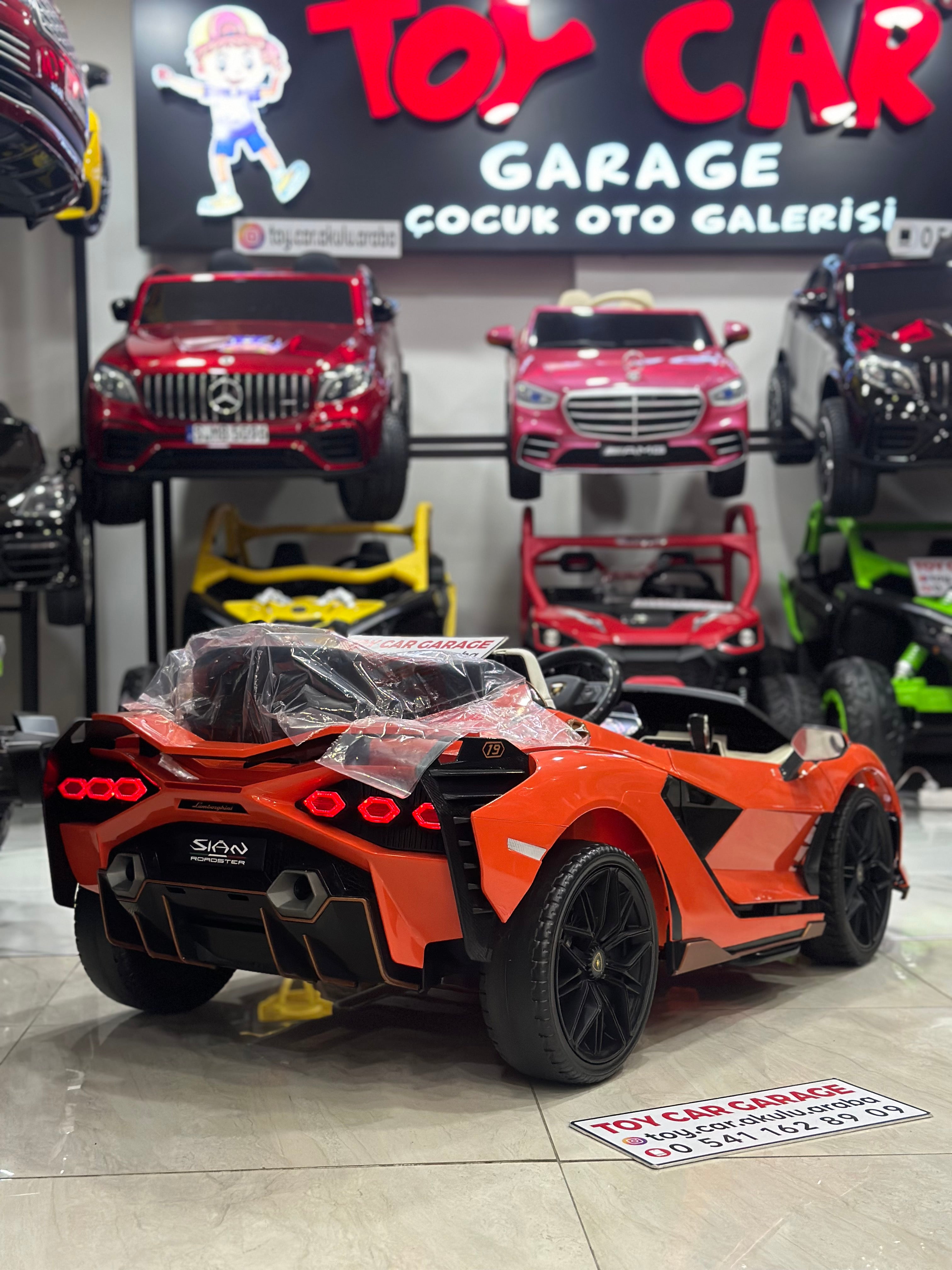 LAMBORGHİNİ SİAN DRİFT ARABASI 24W TURUNCU