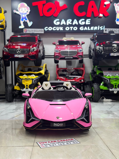 LAMBORGHİNİ SİAN DRİFT ARABASI 24W PEMBE