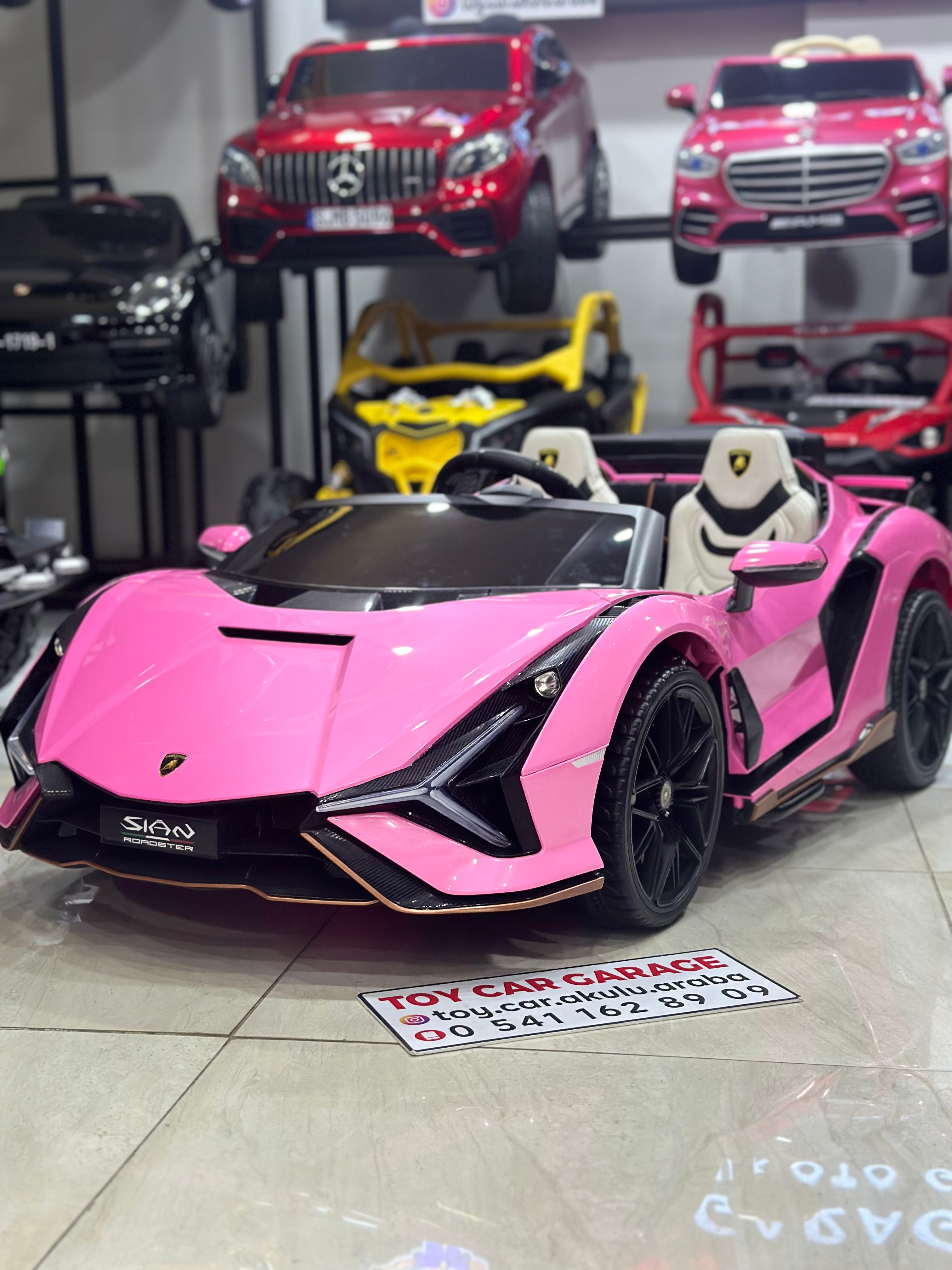 LAMBORGHİNİ SİAN DRİFT ARABASI 24W PEMBE