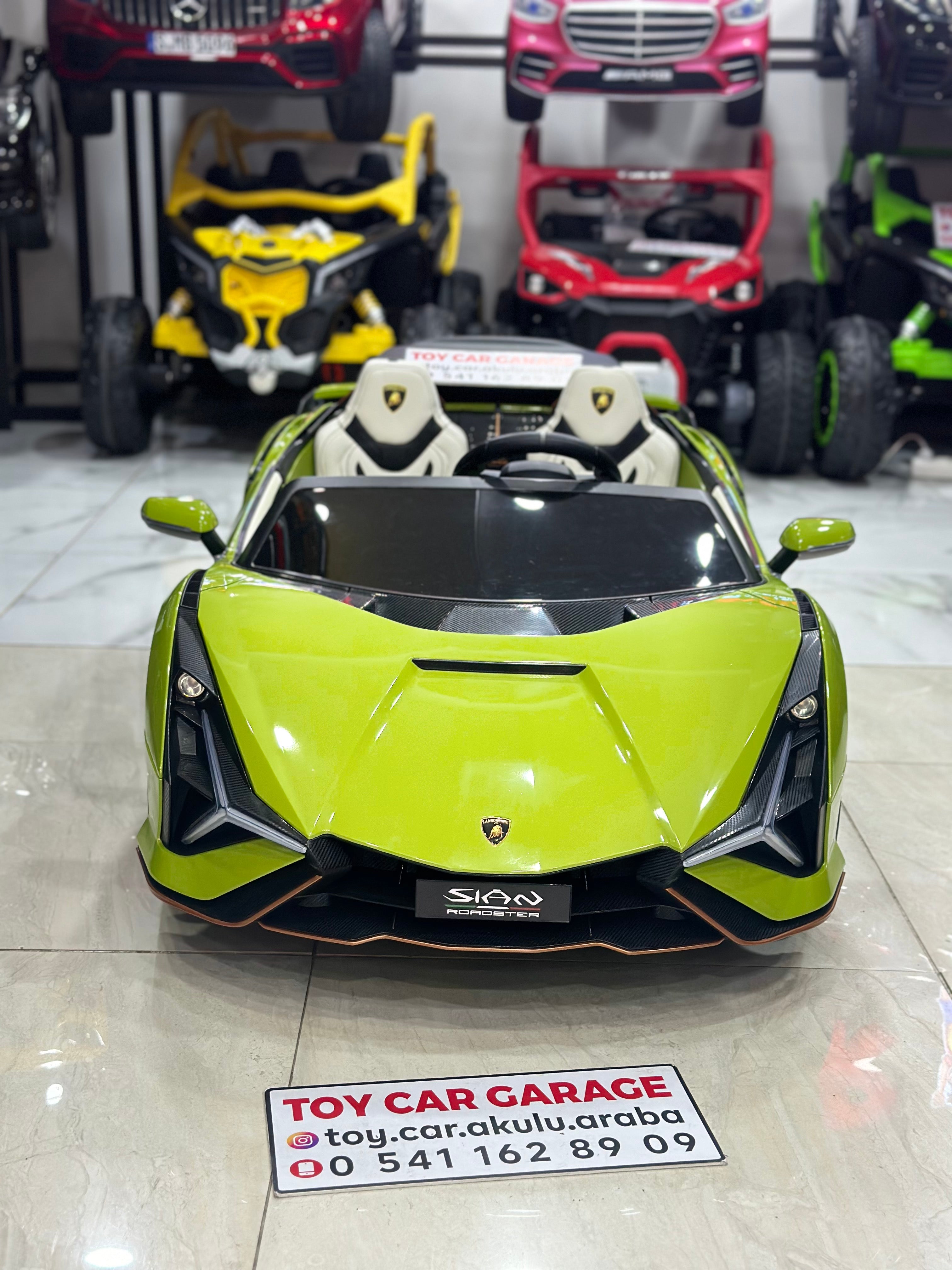 LAMBORGHİNİ SİAN DRİFT ARABASI 24W YEŞİL