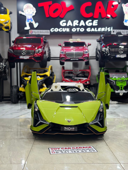 LAMBORGHİNİ SİAN DRİFT ARABASI 24W YEŞİL