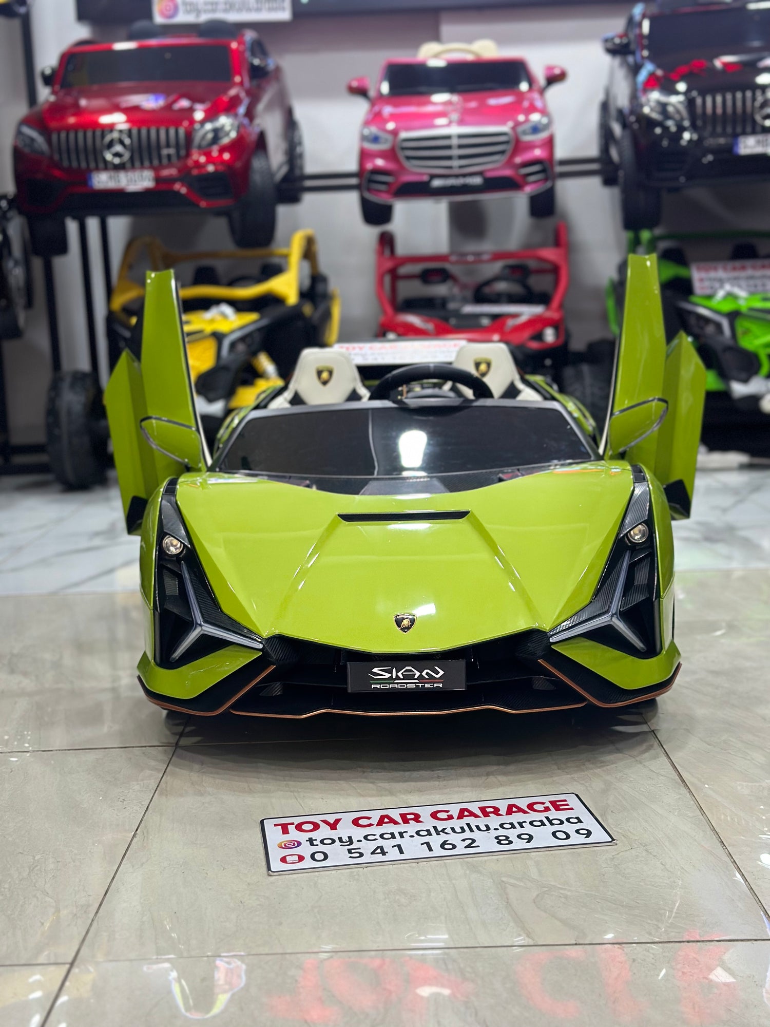 LAMBORGHİNİ SİAN DRİFT ARABASI 24W YEŞİL
