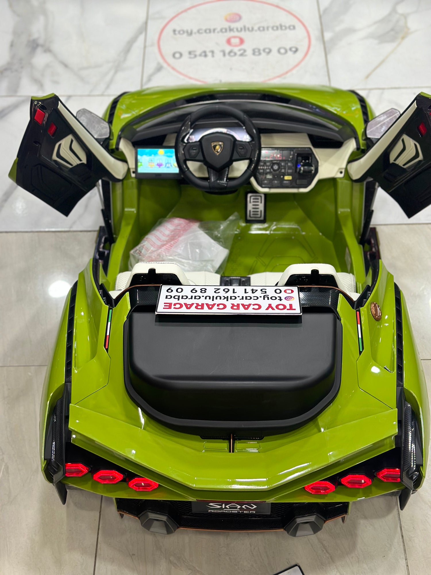 LAMBORGHİNİ SİAN DRİFT ARABASI 24W YEŞİL