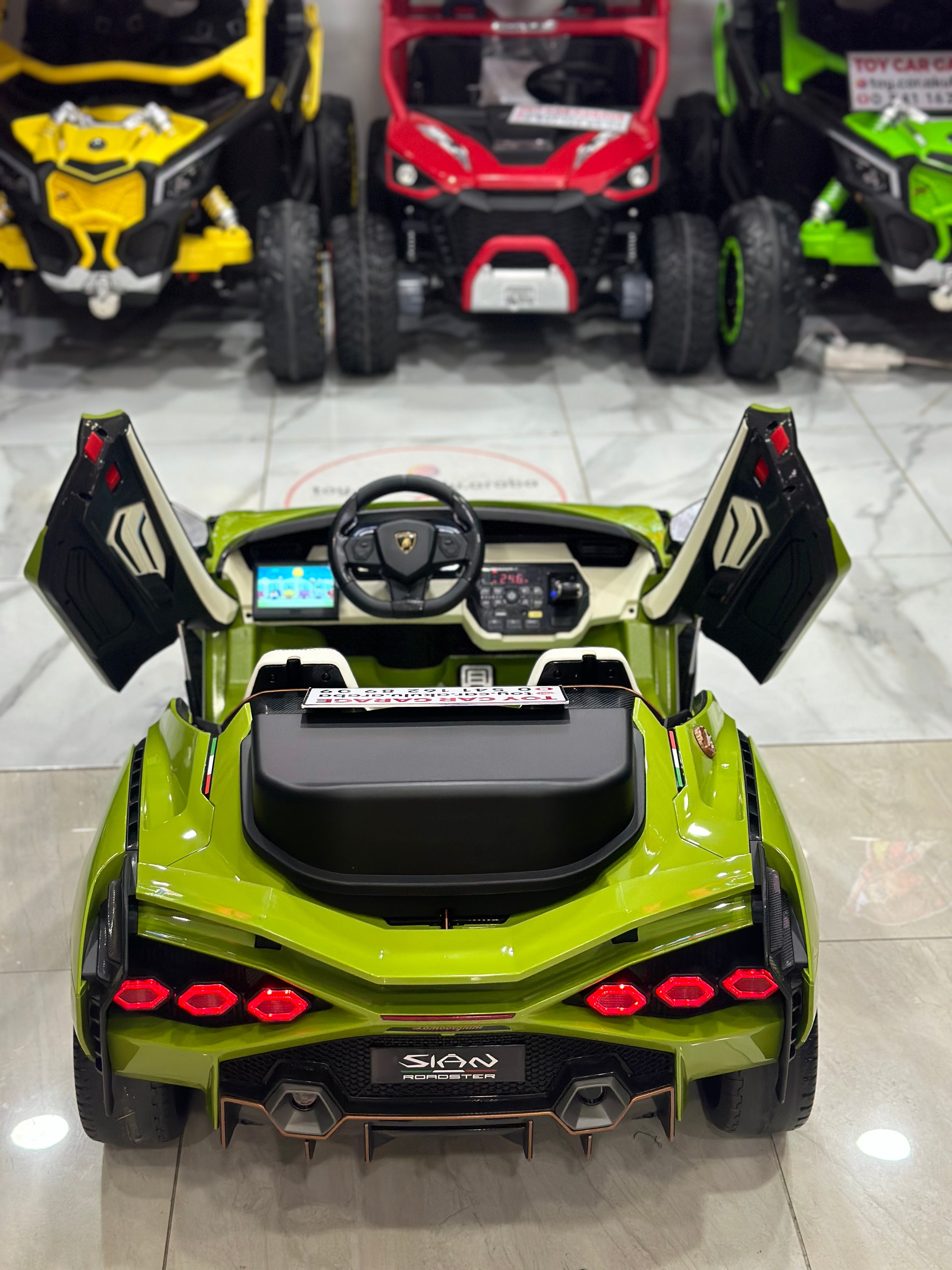 LAMBORGHİNİ SİAN DRİFT ARABASI 24W YEŞİL