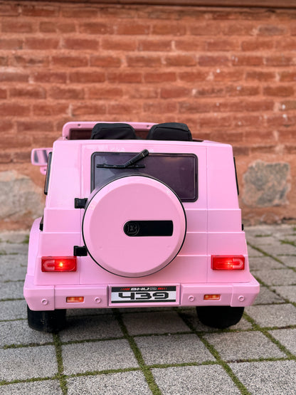 BRABUS AKÜLÜ ARABA EVA LASTİK 12W 0-6 YAŞ PEMBE