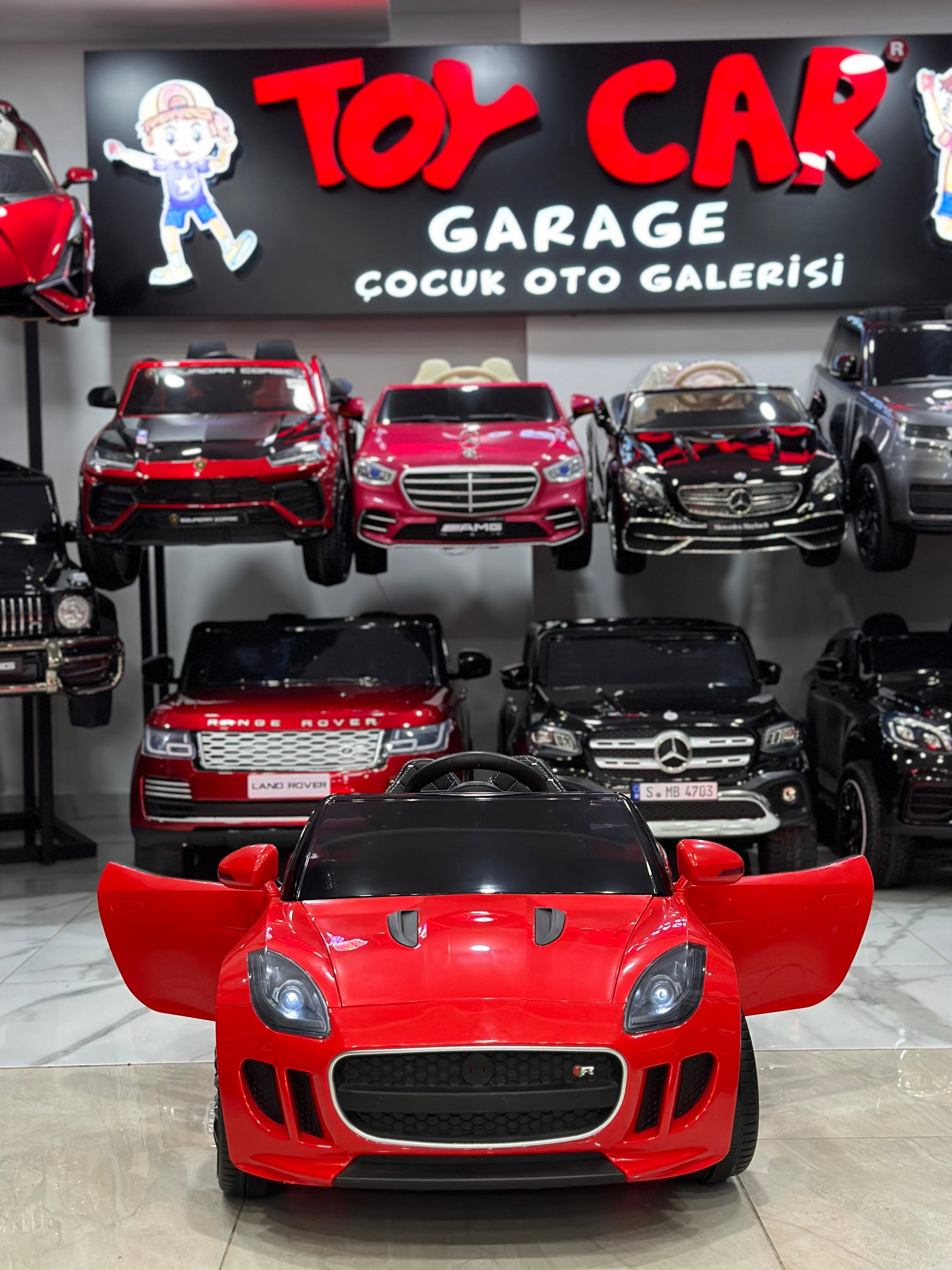 JAGUAR AKÜLÜ ARABA 12W 0-6 YAŞ KIRMIZI