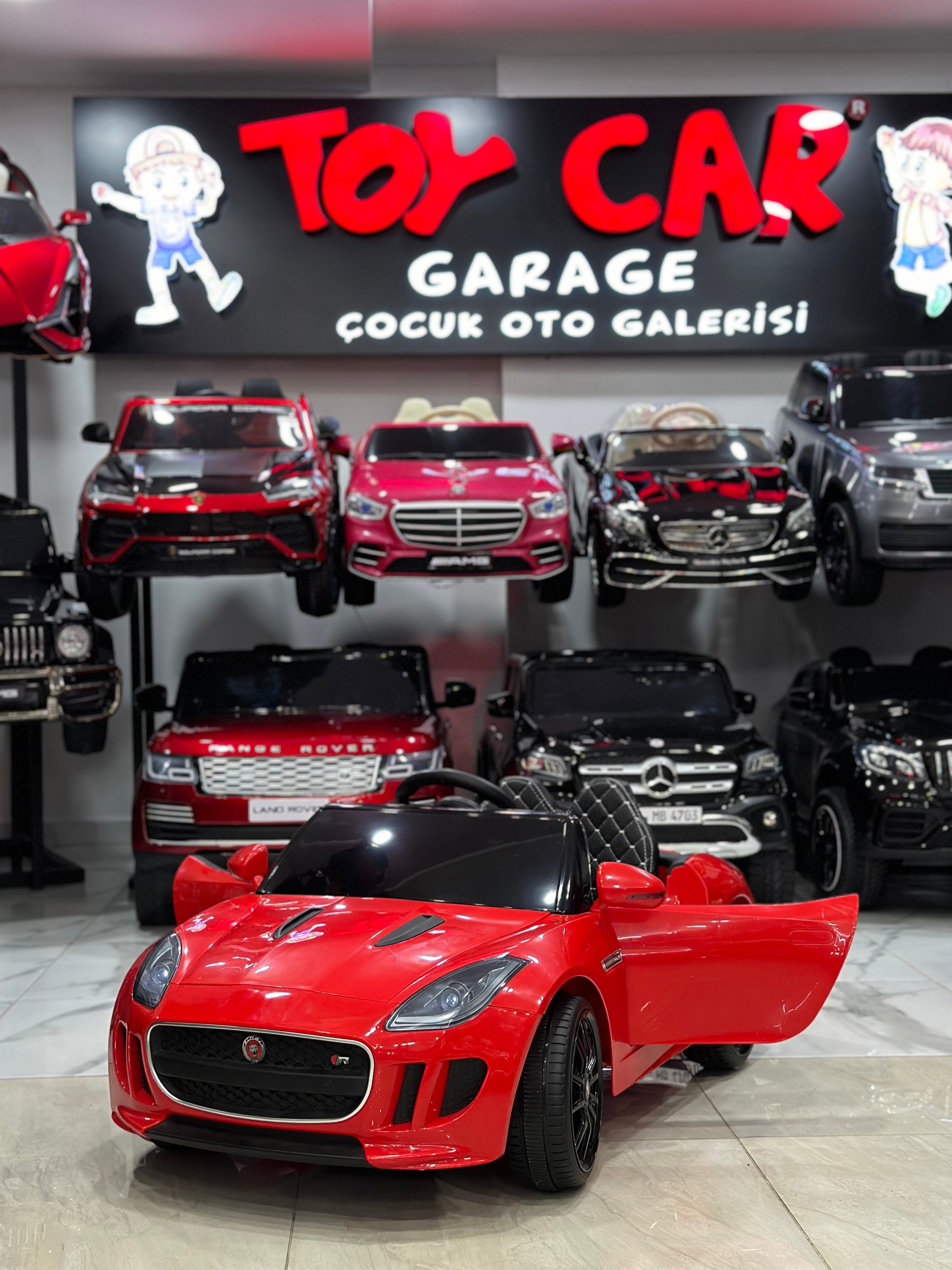 JAGUAR AKÜLÜ ARABA 12W 0-6 YAŞ KIRMIZI