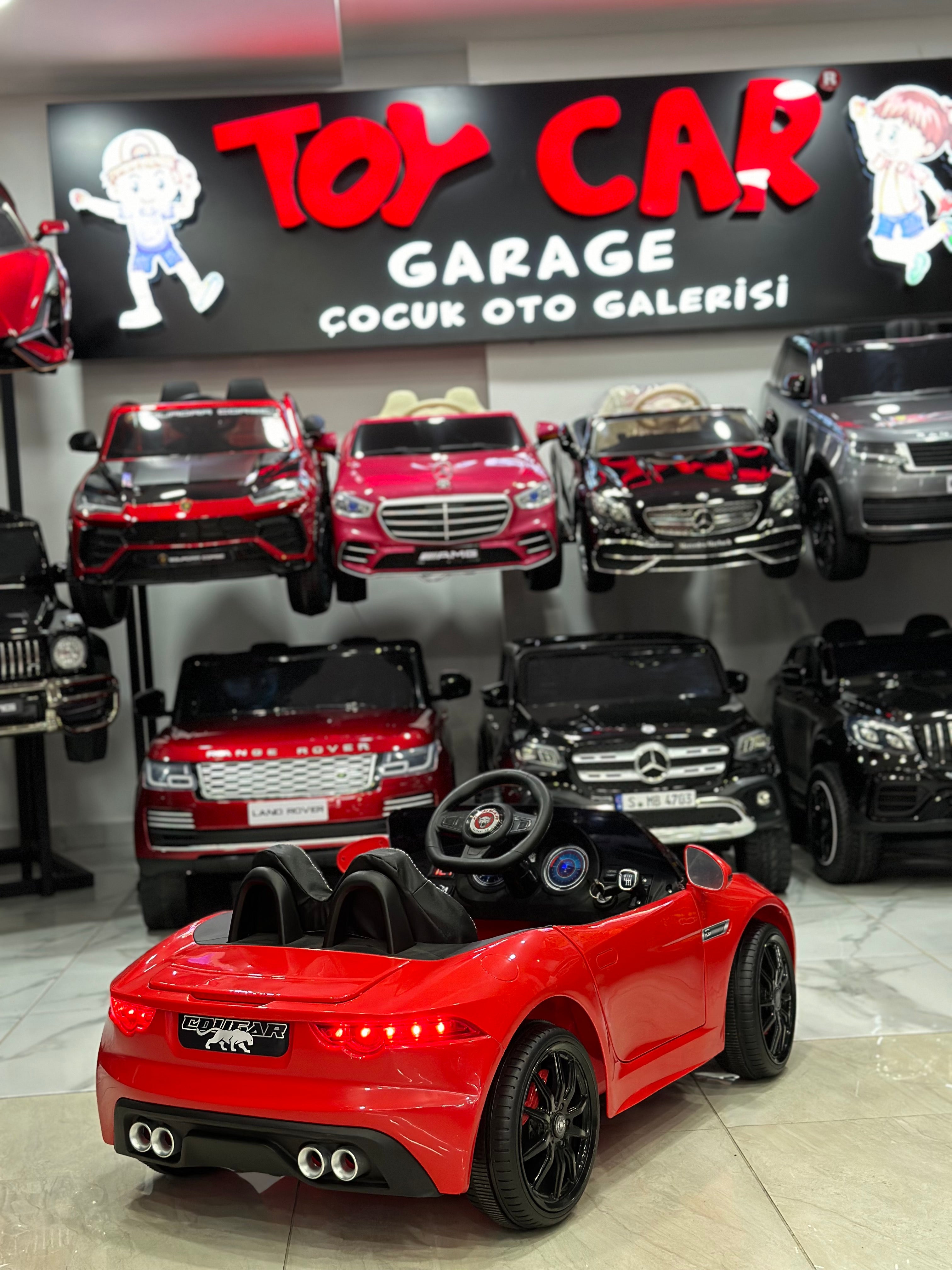 JAGUAR AKÜLÜ ARABA 12W 0-6 YAŞ KIRMIZI