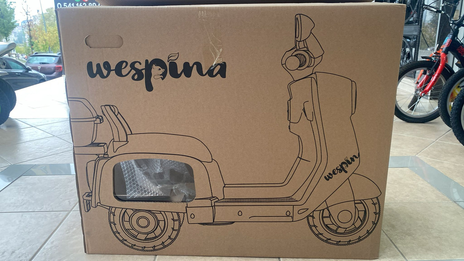 WESPİNA AKÜLÜ MOTOR 6W 0-4 YAŞ PEMBE