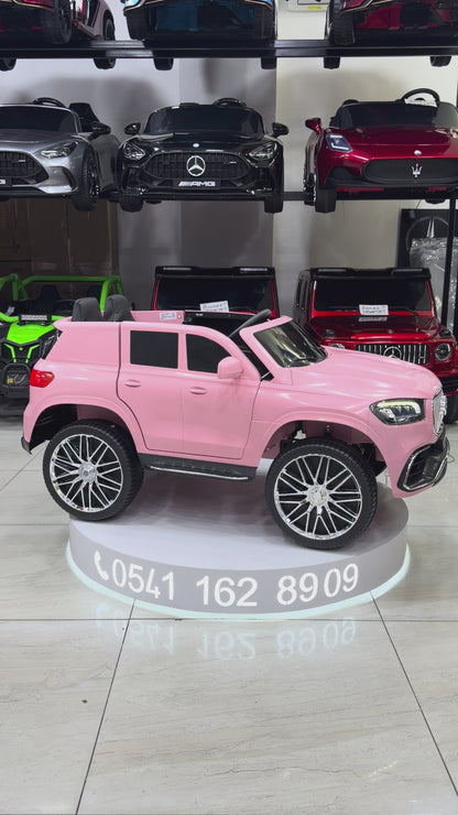 VOLVO AKÜLÜ ARABA 12W 0-6 YAŞ PEMBE