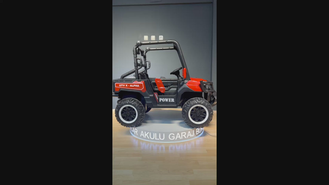 AKÜLÜ UTV 24W 0-6 YAŞ KIRMIZI