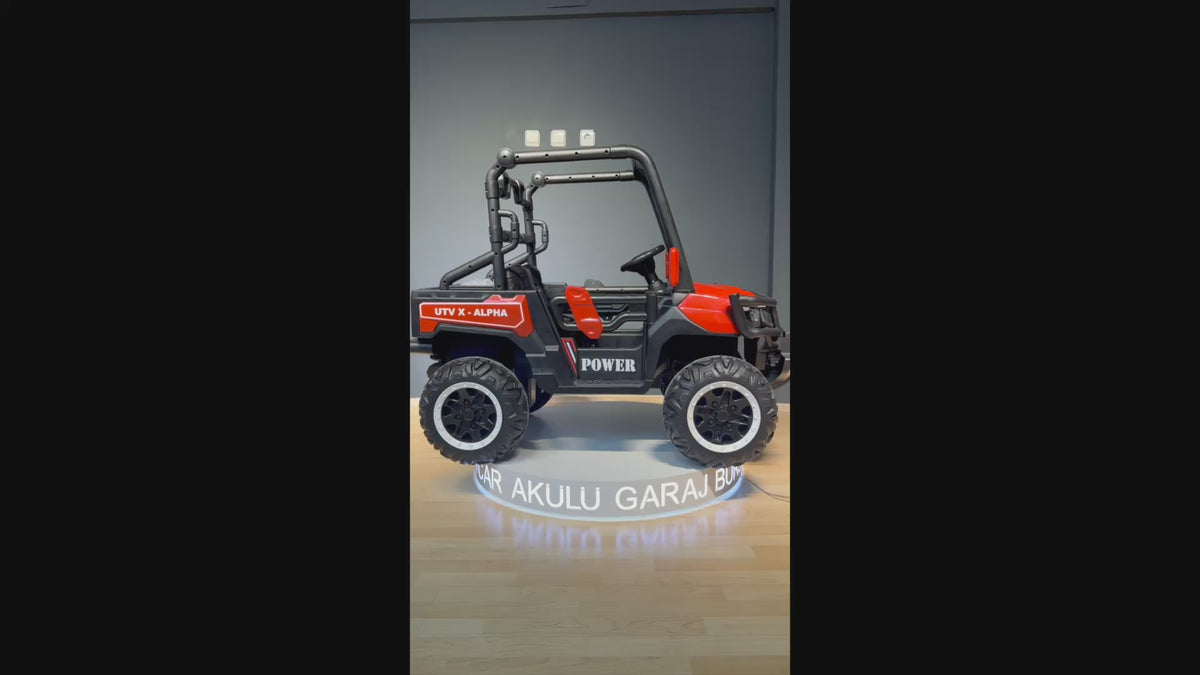 AKÜLÜ UTV 24W 0-6 YAŞ KIRMIZI