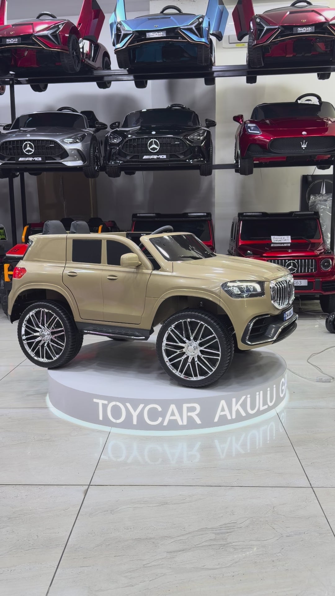 BMW AKÜLÜ ARABA 12W 0-6 YAŞ KUM