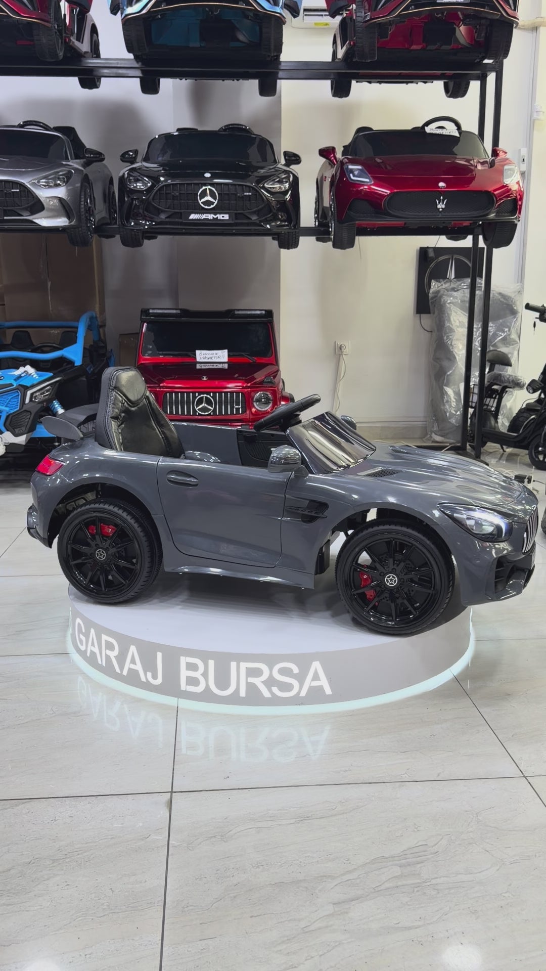 MERCEDES AKÜLÜ ARABA 12W 0-6 YAŞ FÜME