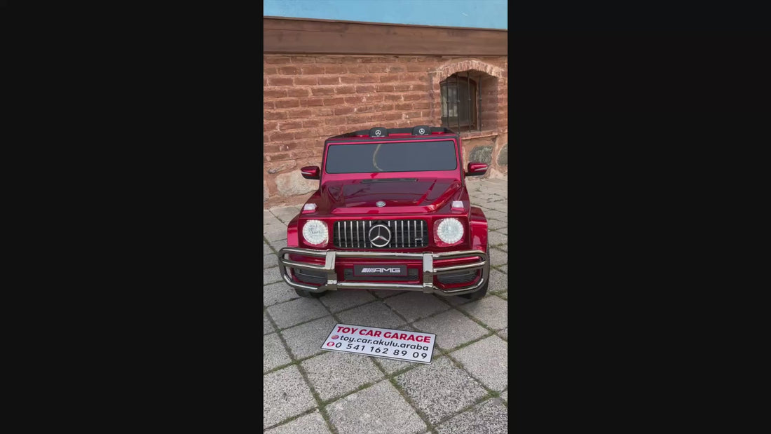 MERCEDES G63 AKÜLÜ ARABA 24W BORDO